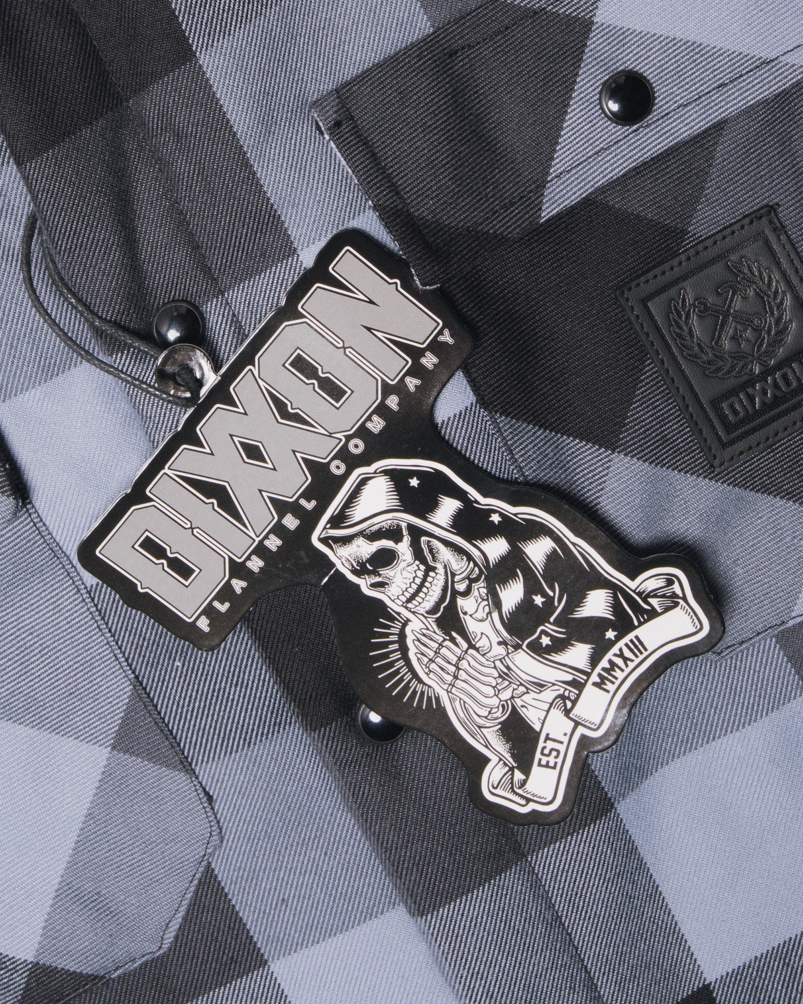 La Muerte Sherpa Lined Flannel Jacket - Image 4