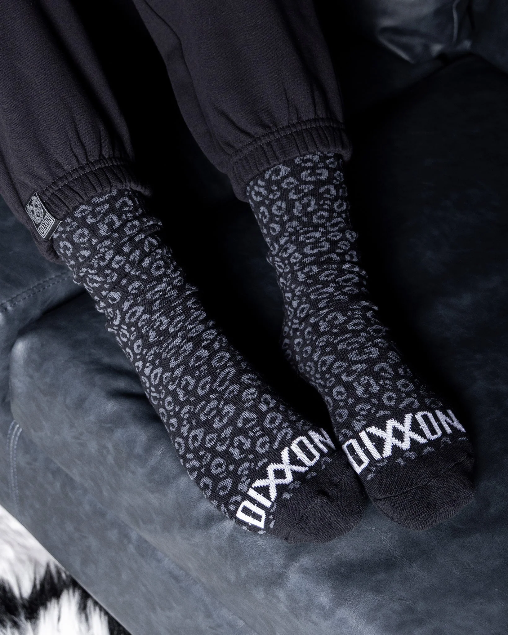 Leopard Crew Socks - Image 2