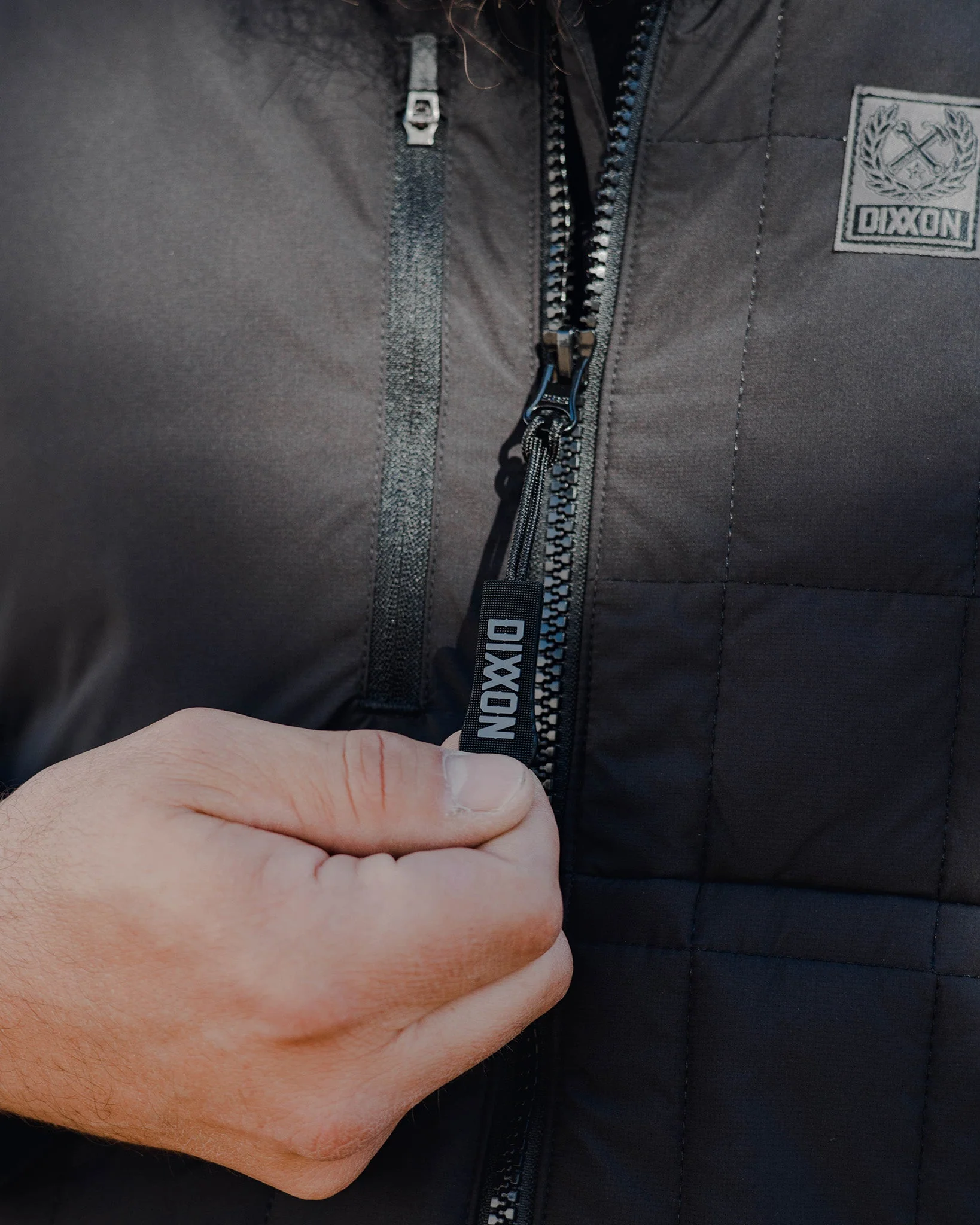 Nomad Puffer Jacket - Black - Image 6
