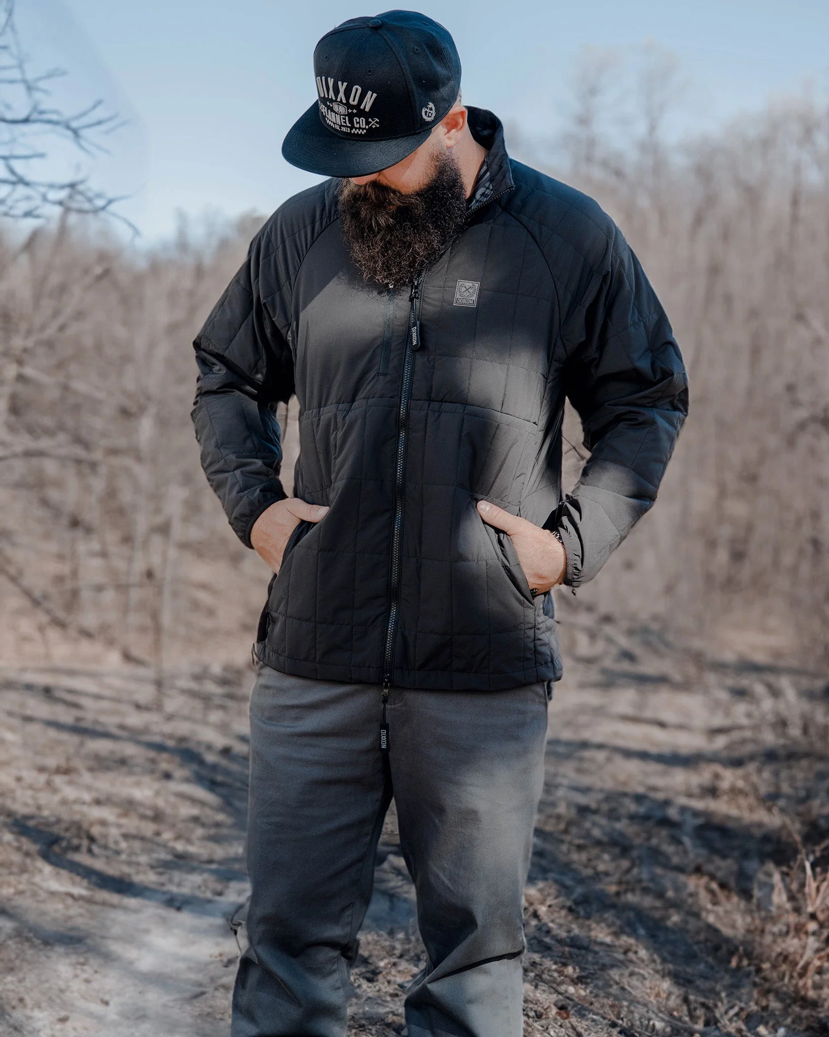 Nomad Puffer Jacket - Black - Image 9