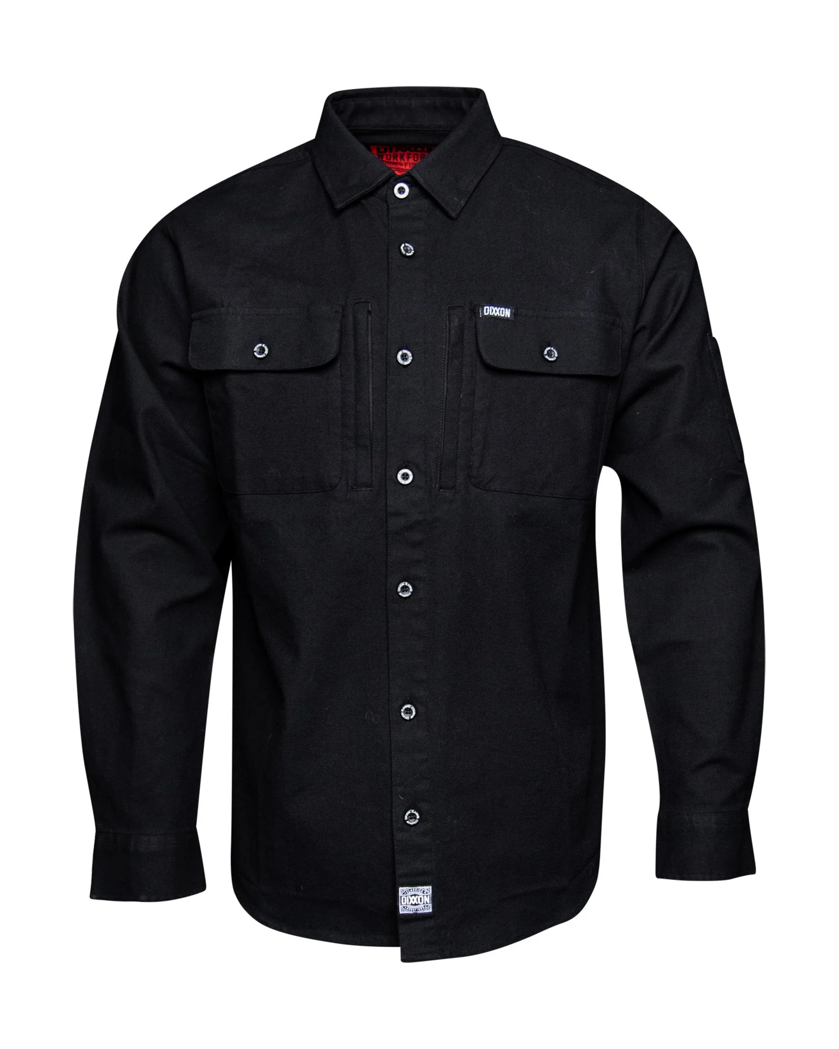 Work Shirt Long Sleeve - Black - Image 2
