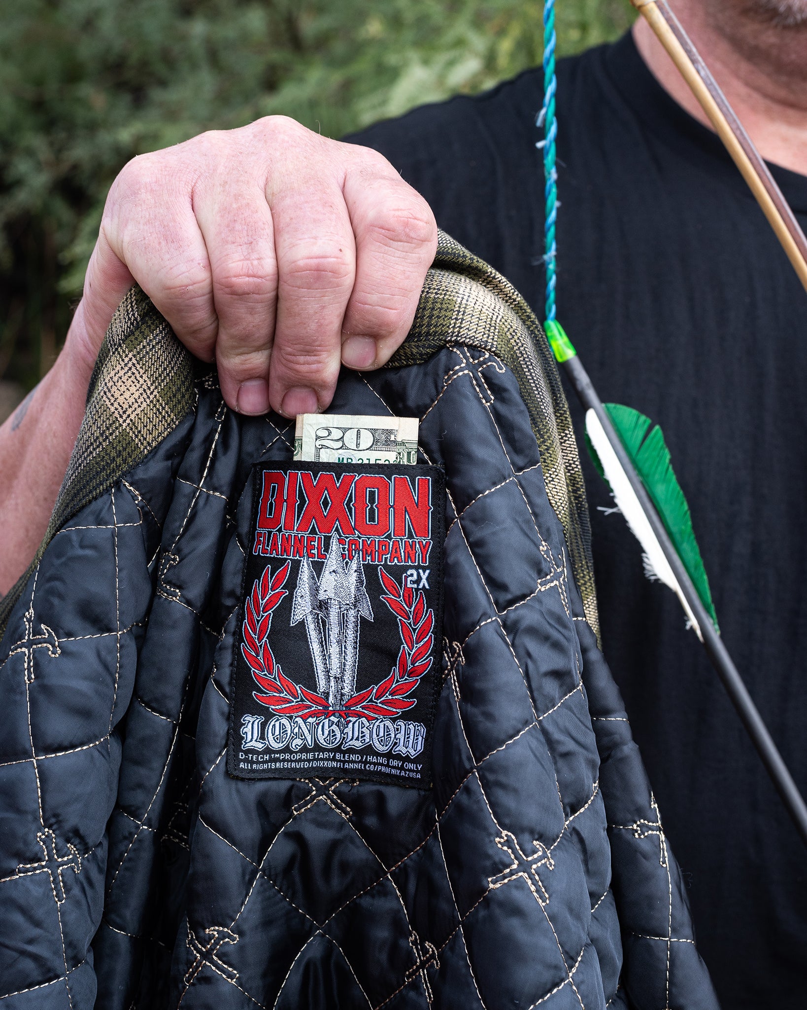 Longbow Quilted Flannel Jacket - Image 5