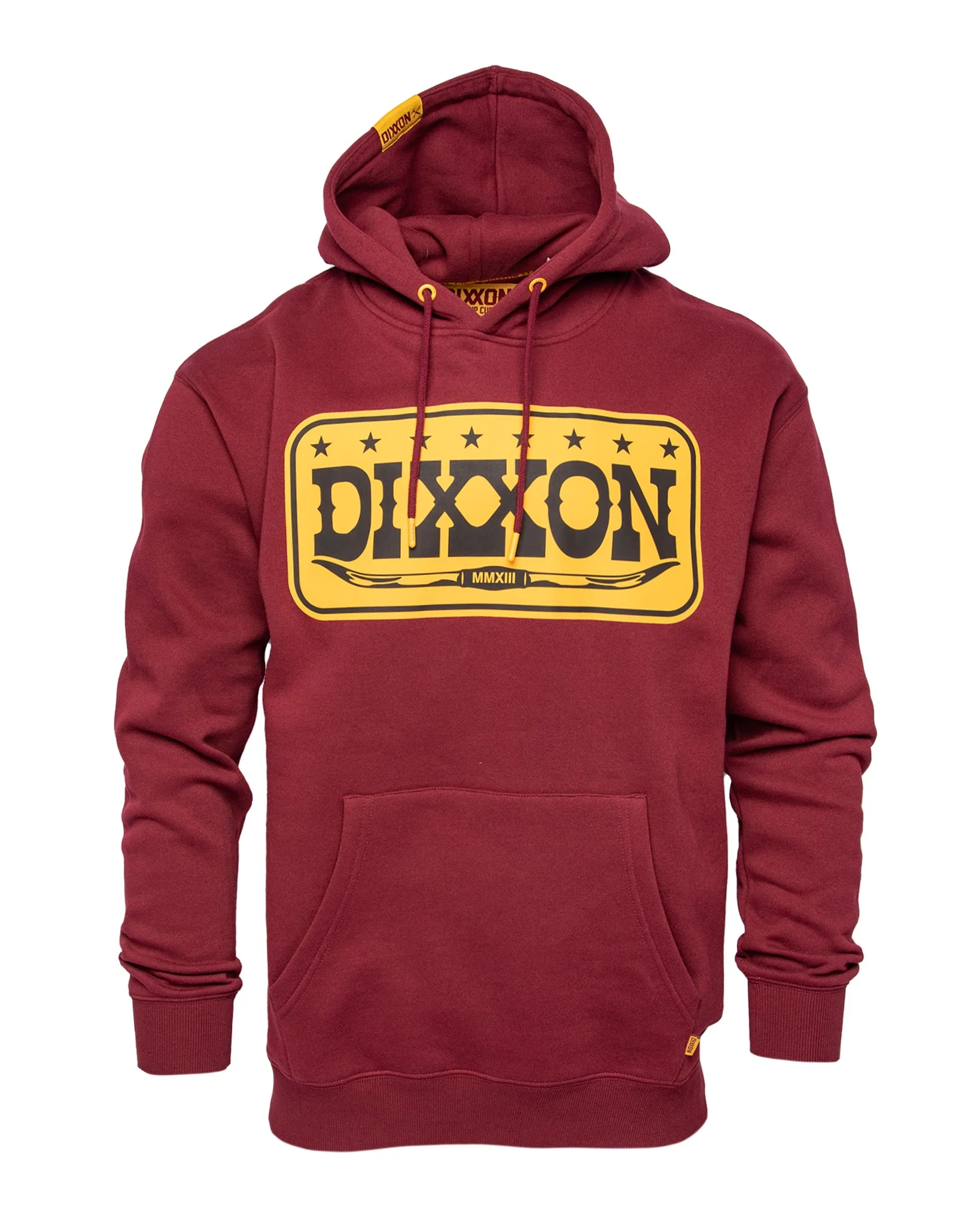 Longhorn Pullover Hoodie - Maroon - Image 2