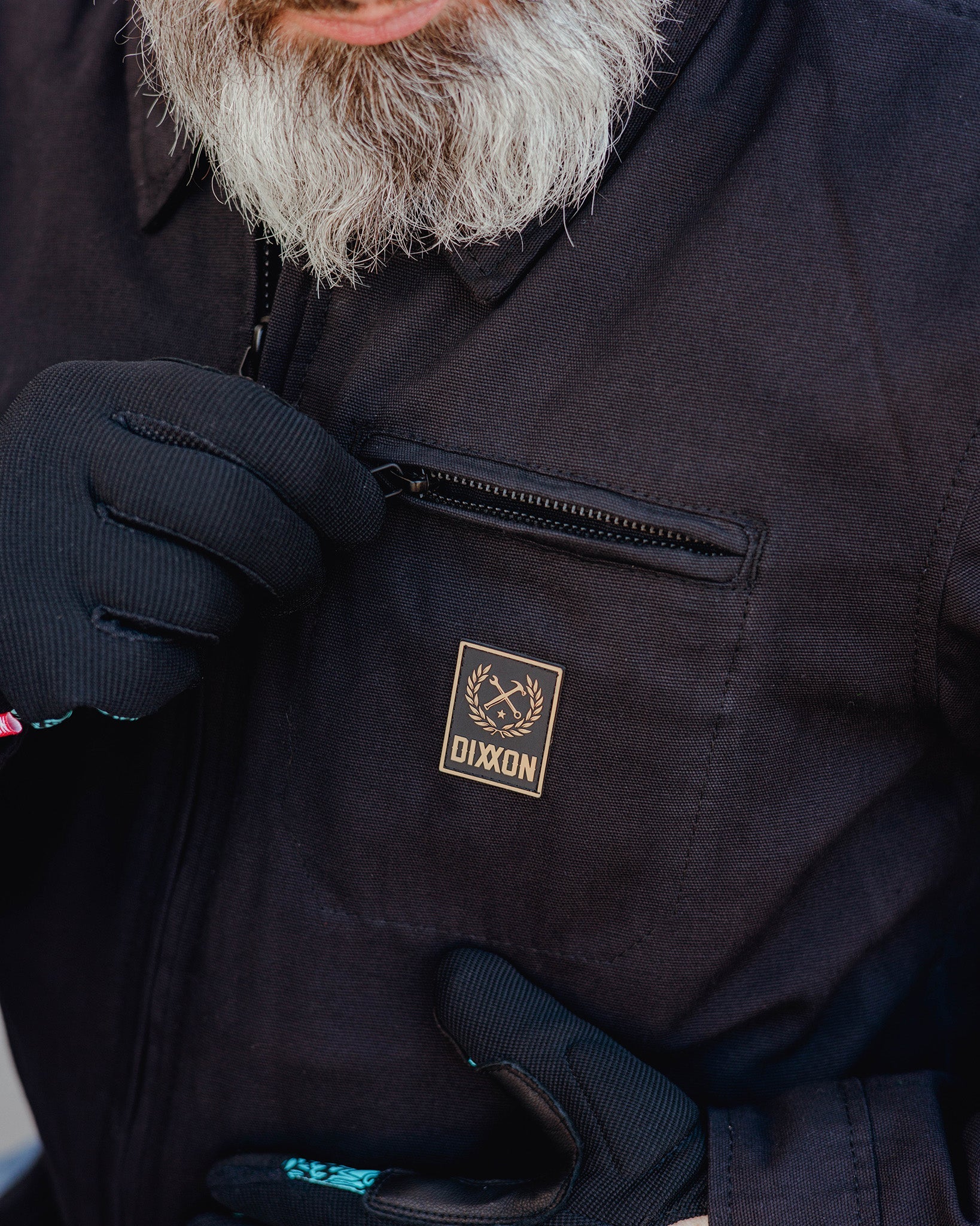 Marv Canvas Jacket - Black - Image 4