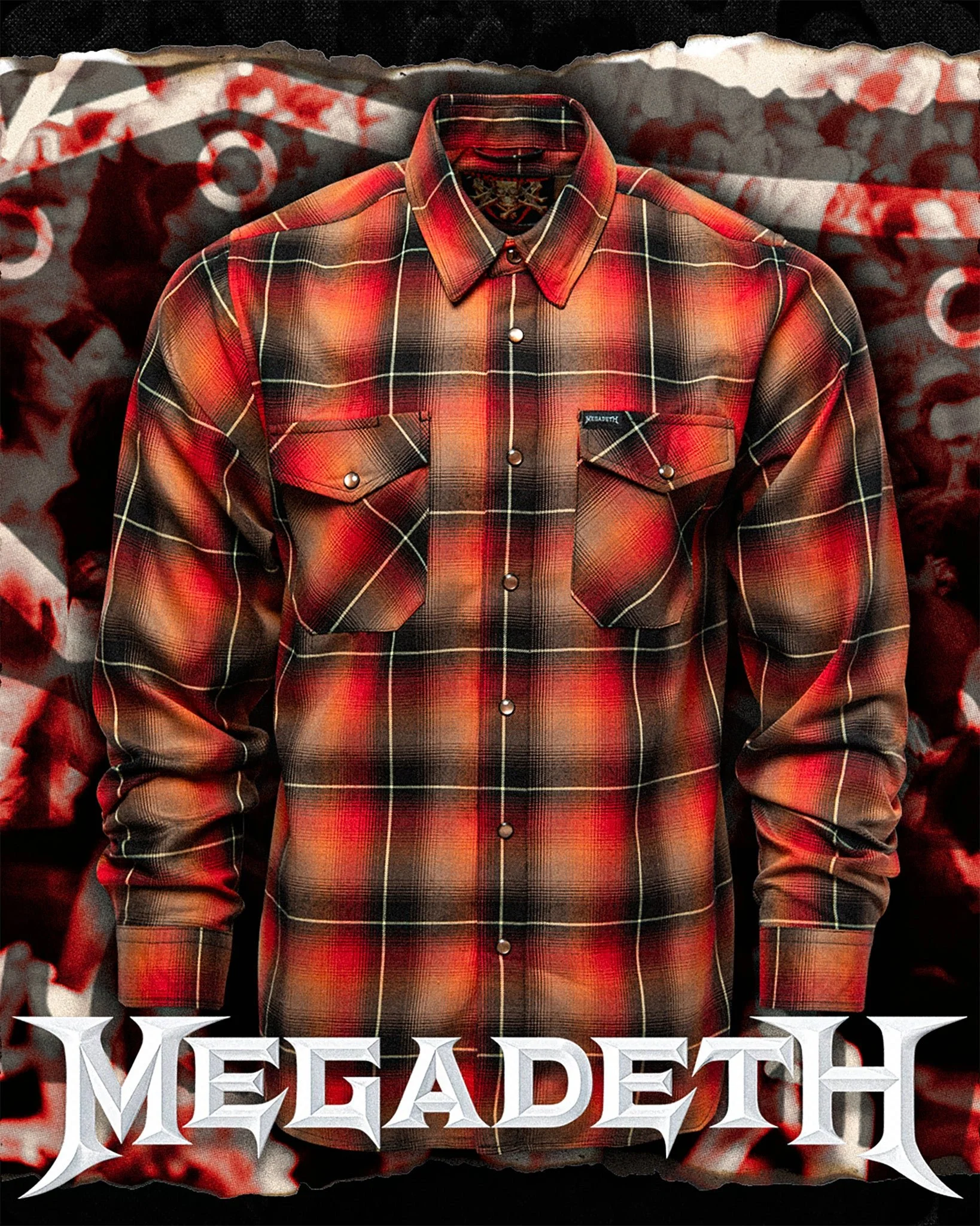 Megadeth - Killing Is My Business Flannel - Image 2