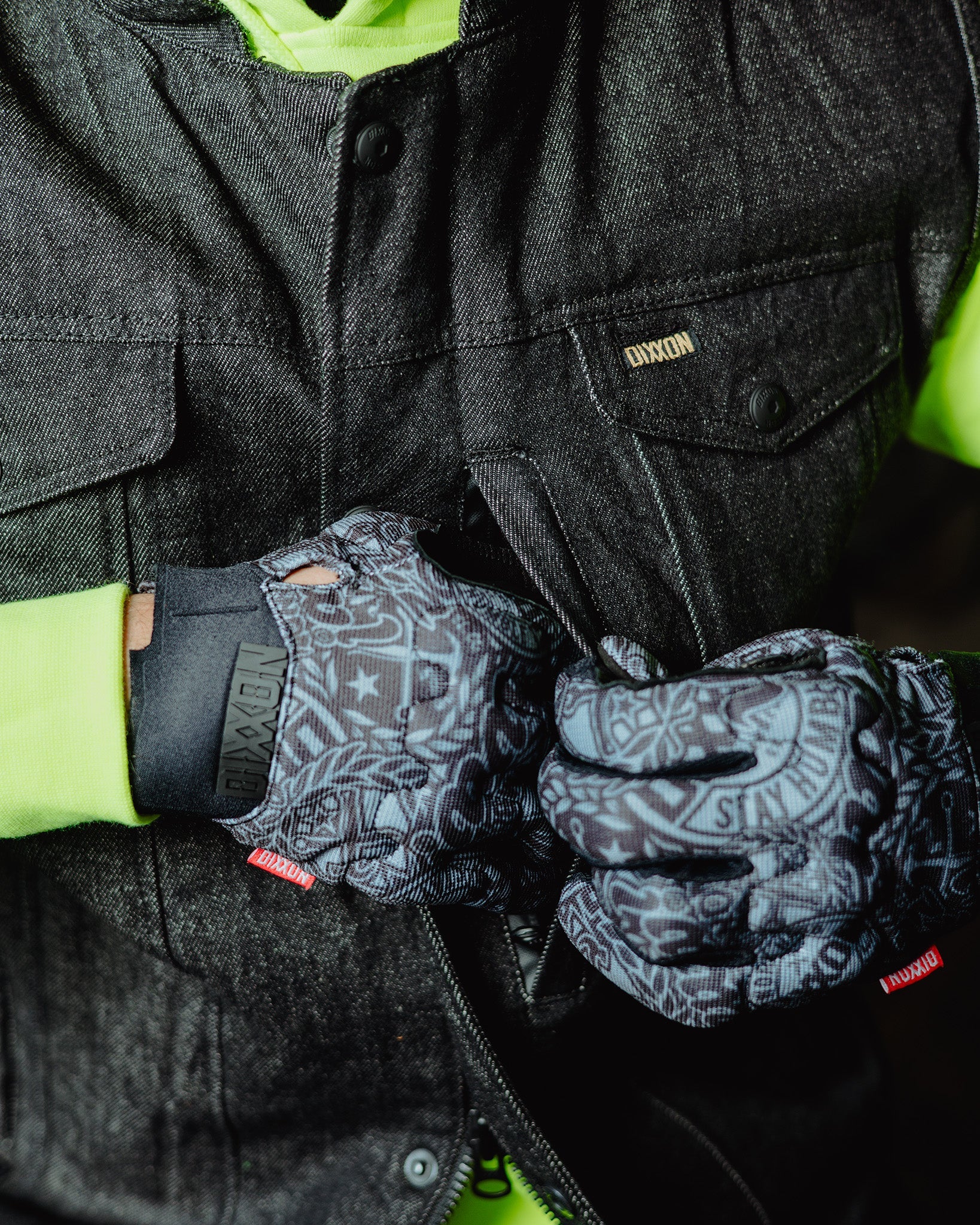 Miller Denim Vest - Black - Image 5