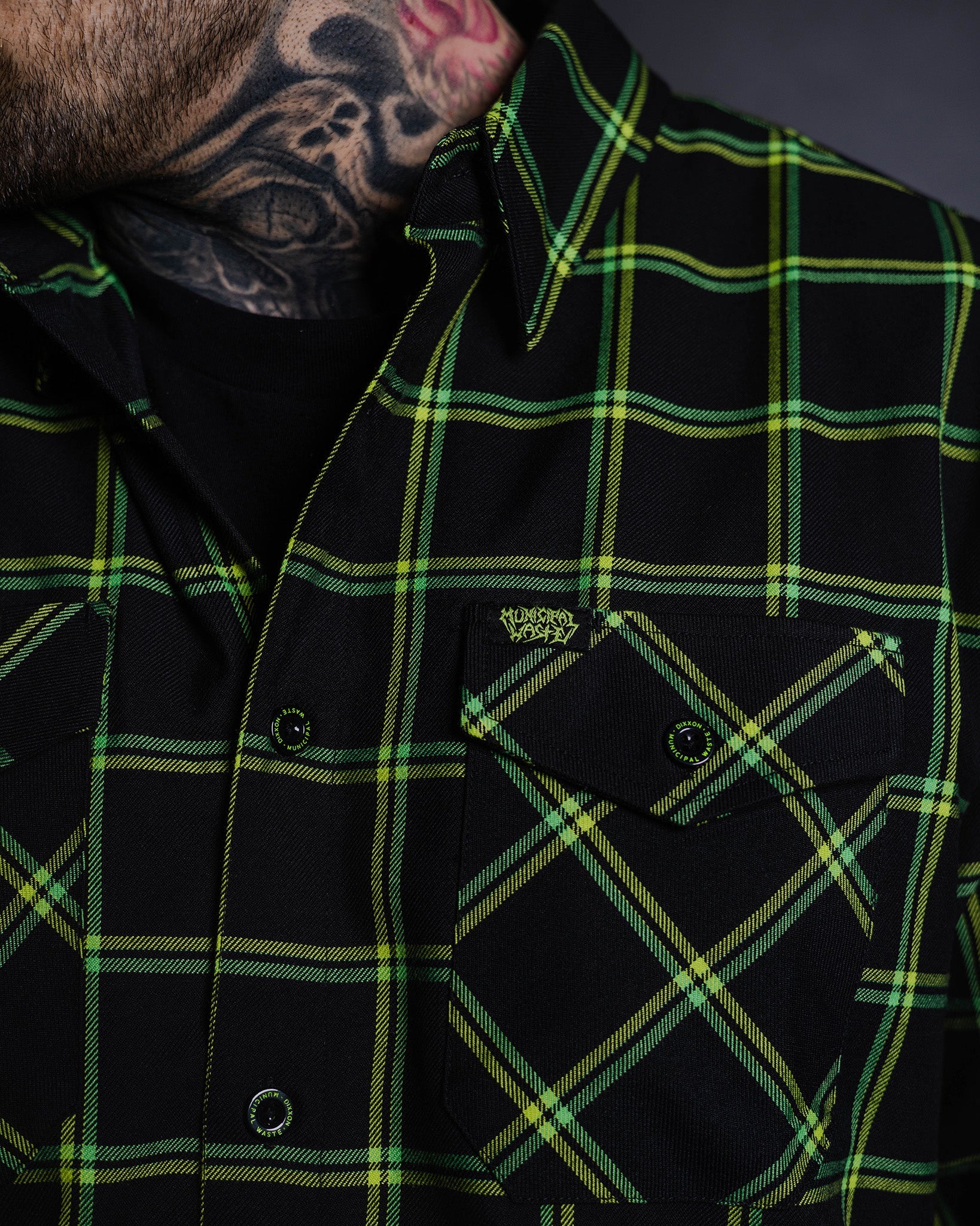 Municipal Waste Flannel - Image 6