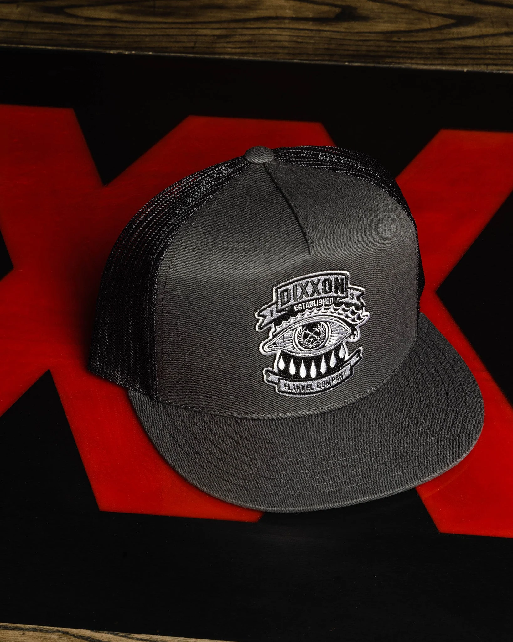 Mystic Flat Bill Trucker Snapback - Image 2