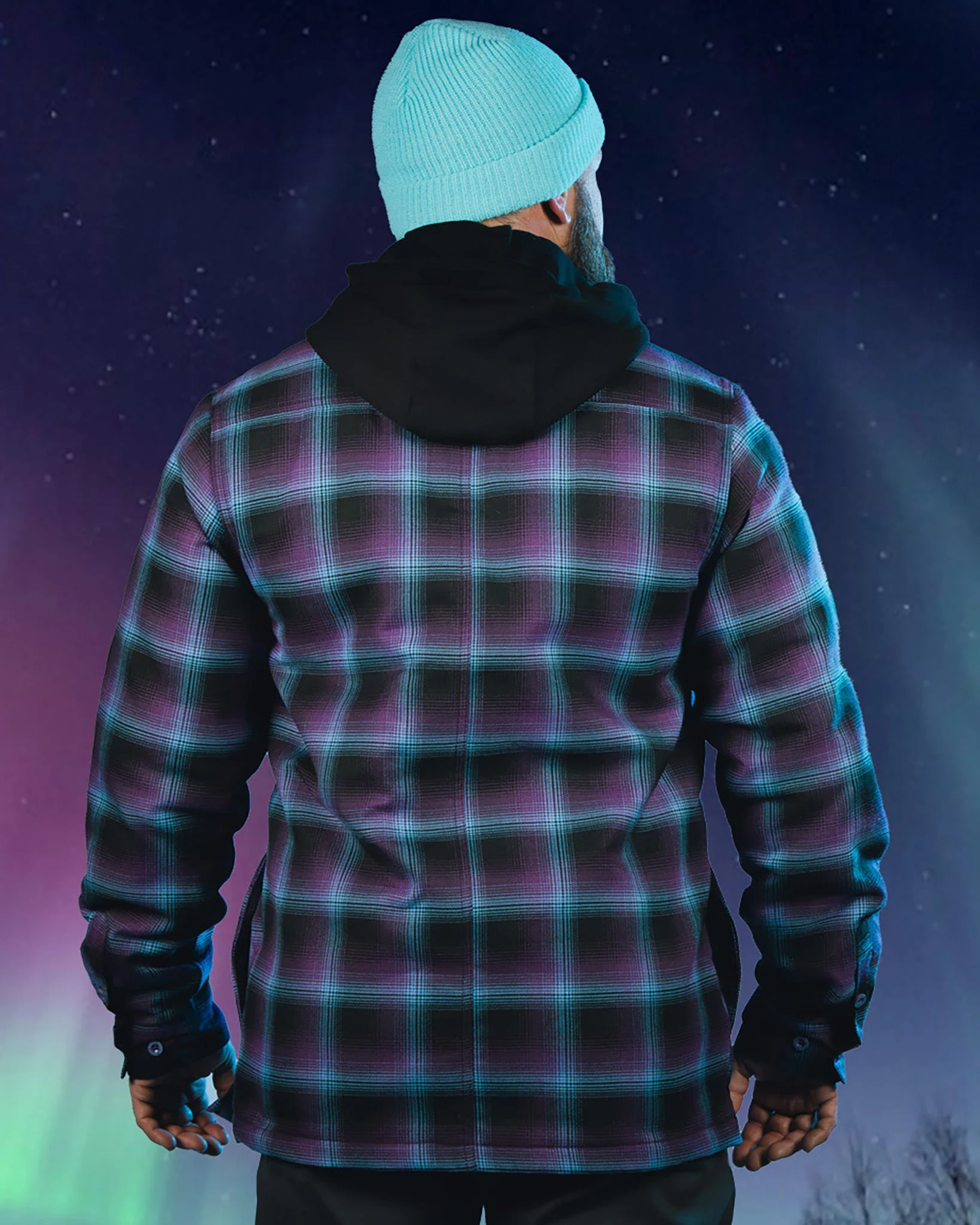 Mystic Hooded Flannel Jacket - Image 4