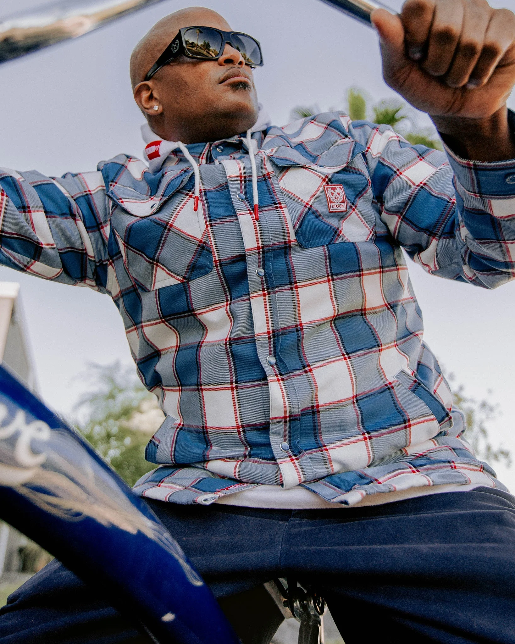 Neighborhood Hooded Flannel Jacket - Image 12