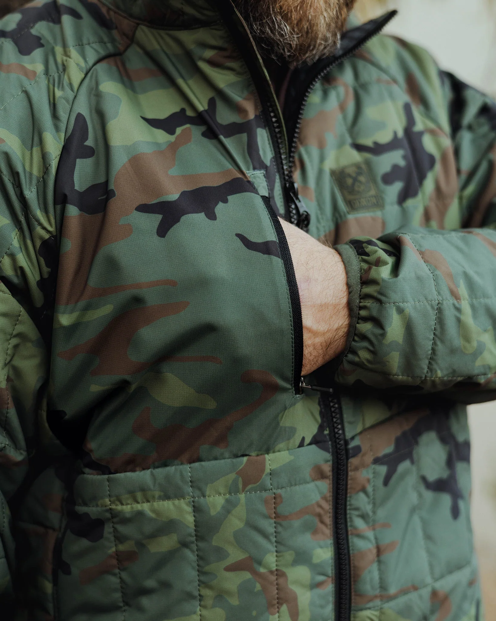 Nomad Puffer Jacket - Camo - Image 6