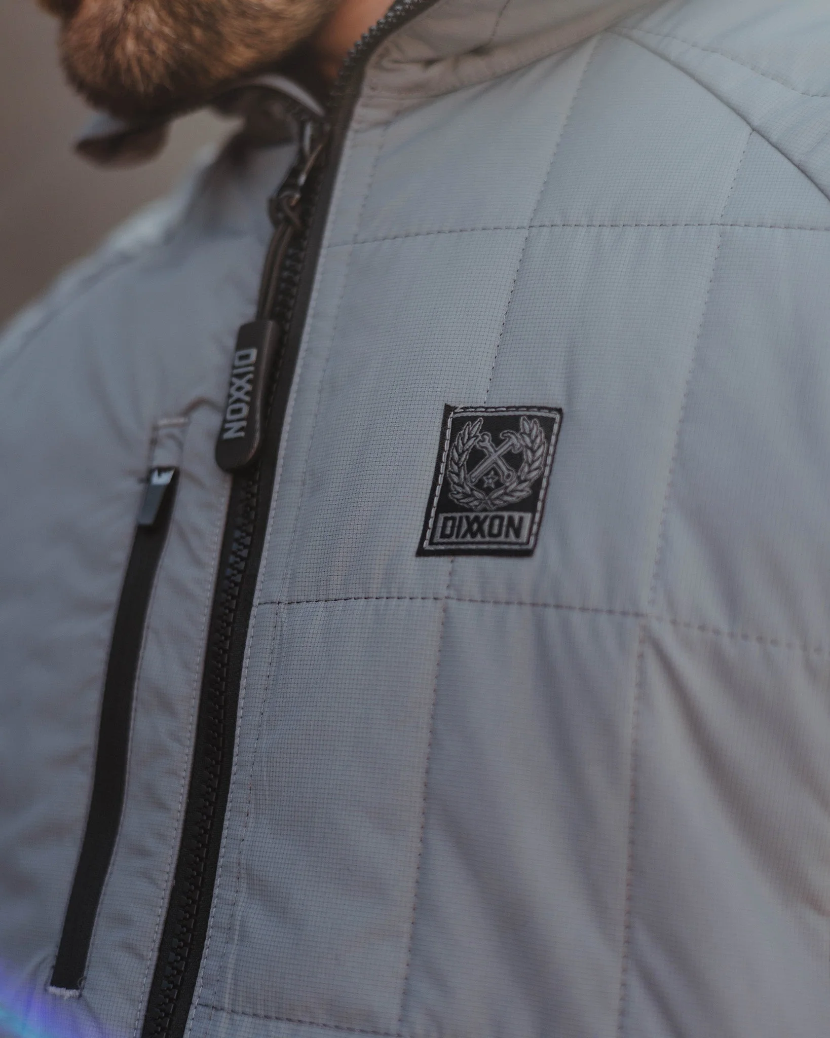 Nomad Puffer Jacket - Gray - Image 5