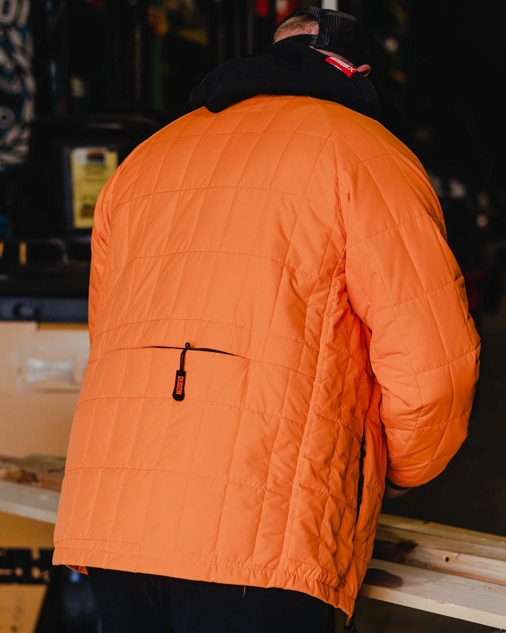 Nomad Puffer Jacket - Orange - Image 4