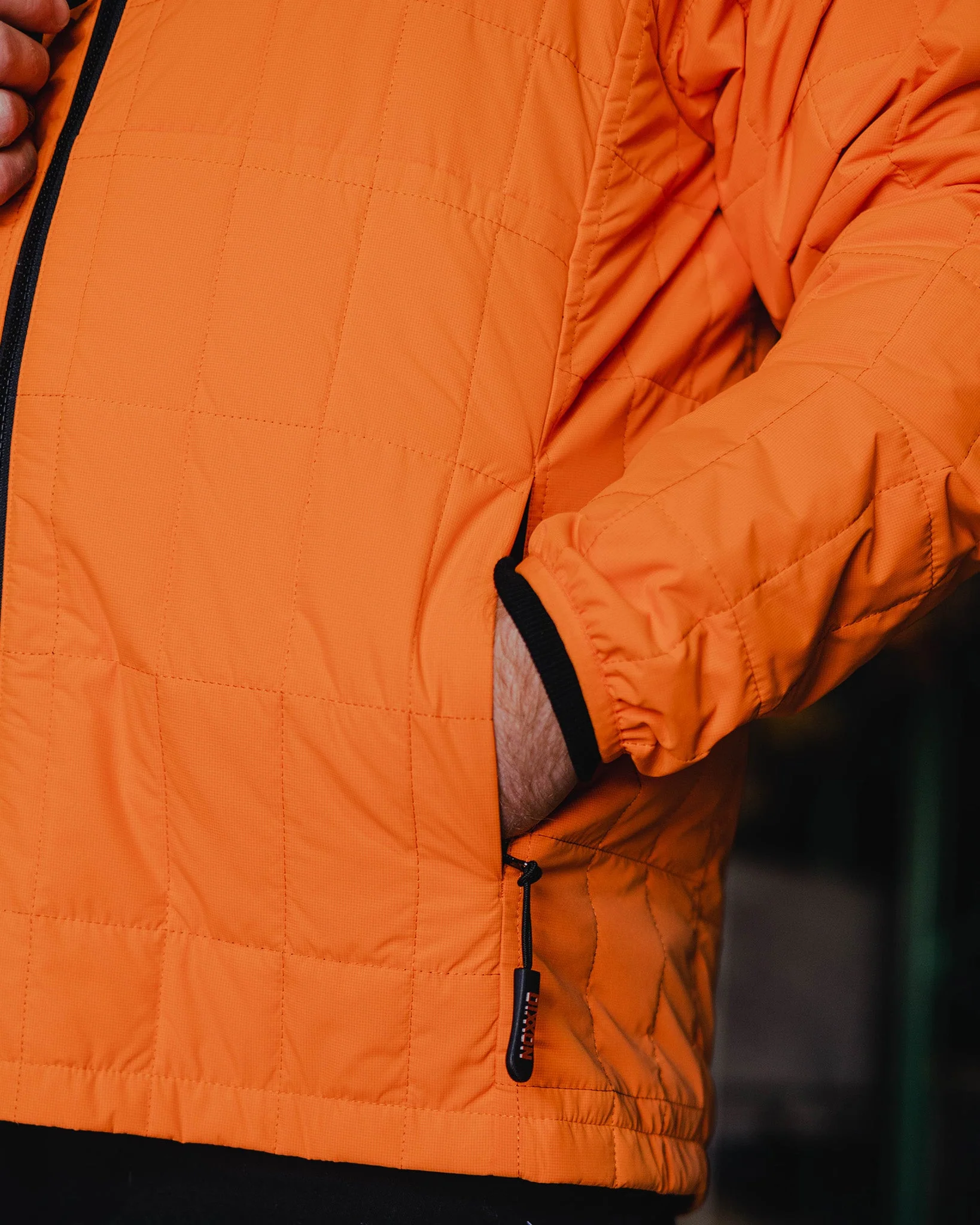 Nomad Puffer Jacket - Orange - Image 6