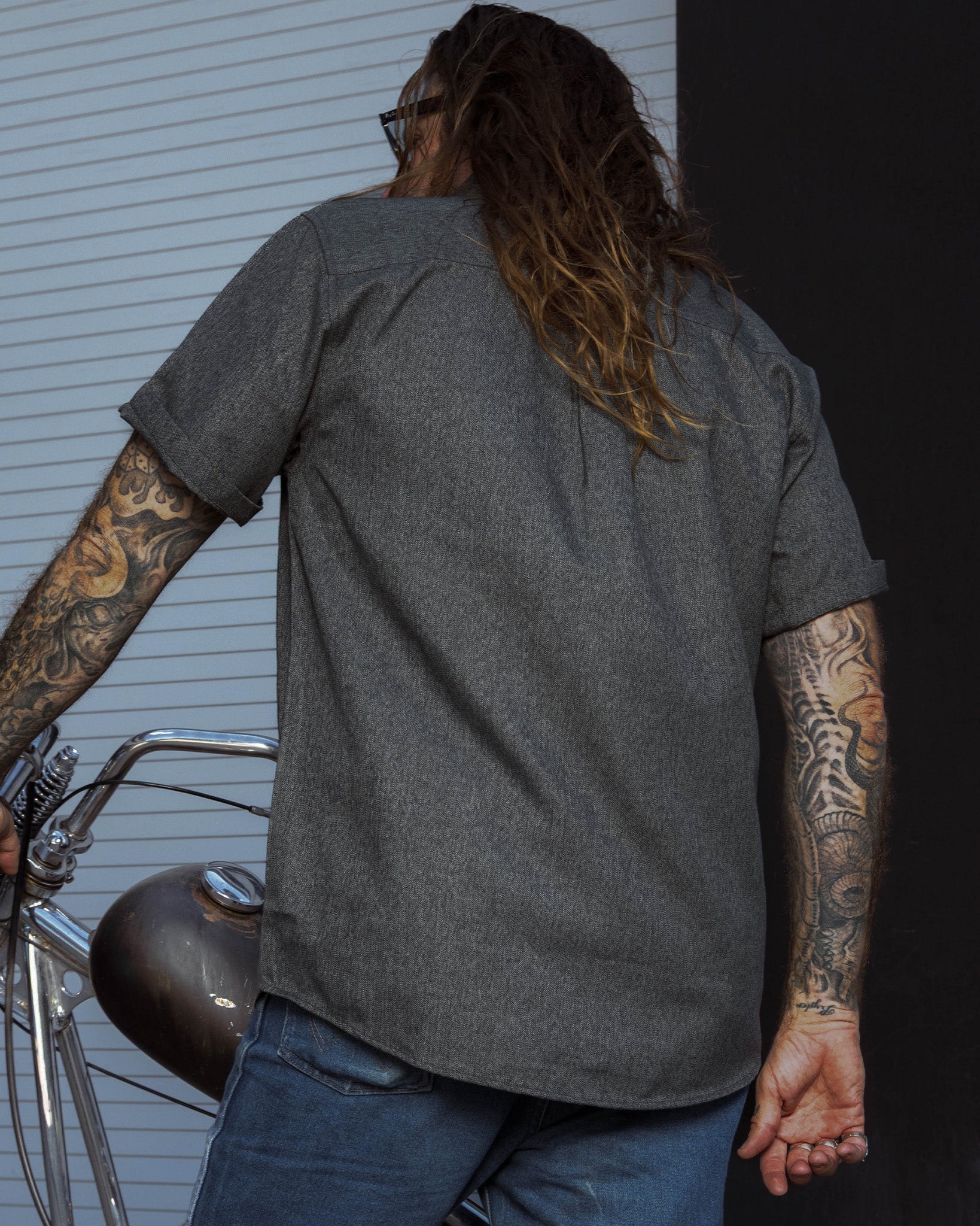 Obsidian Short Sleeve Flannel - Image 3