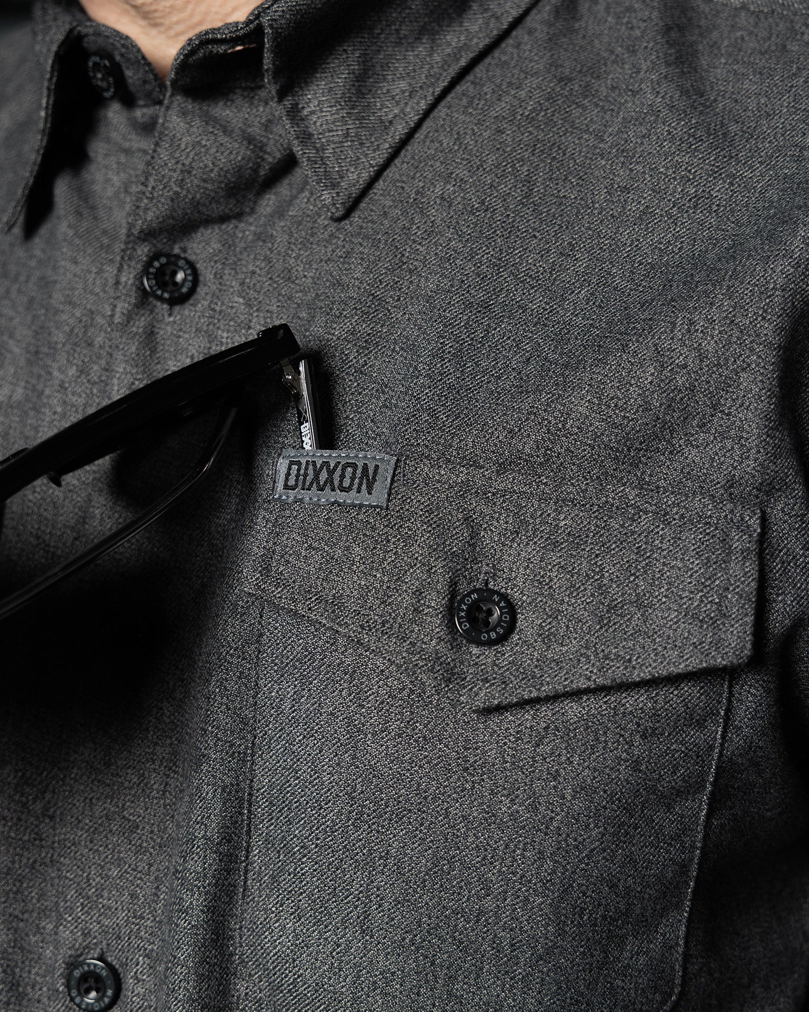 Obsidian Short Sleeve Flannel - Image 7