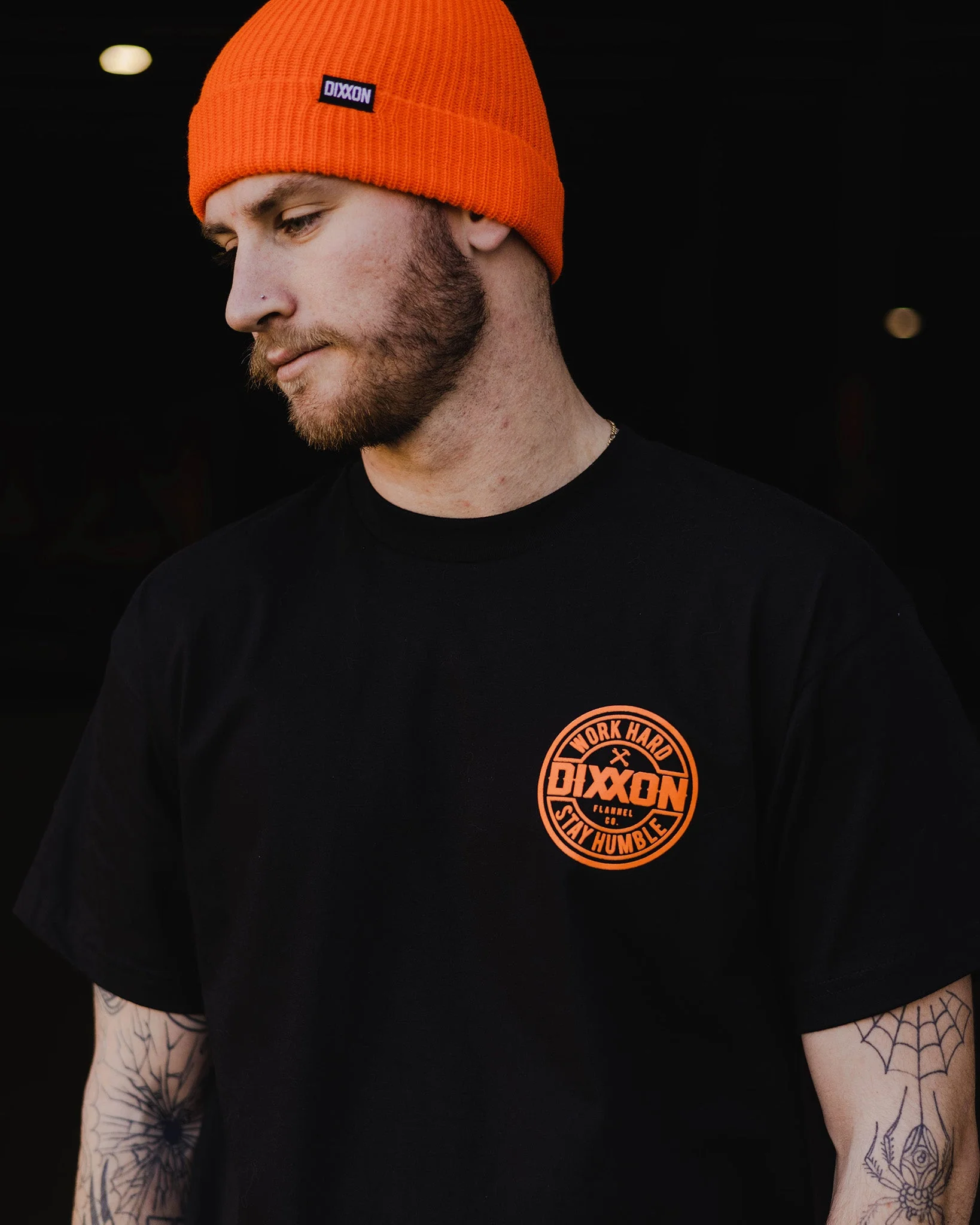 Orange Corpo T-Shirt - Black - Image 2