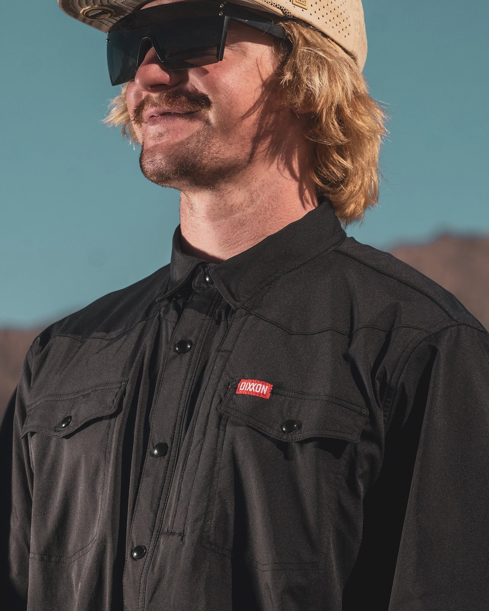 Outdoorsman Performance Long Sleeve - Black - Image 3