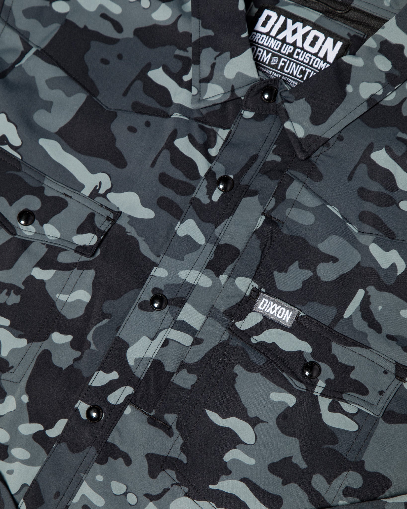 Outdoorsman Performance Long Sleeve - Black Camo - Image 9