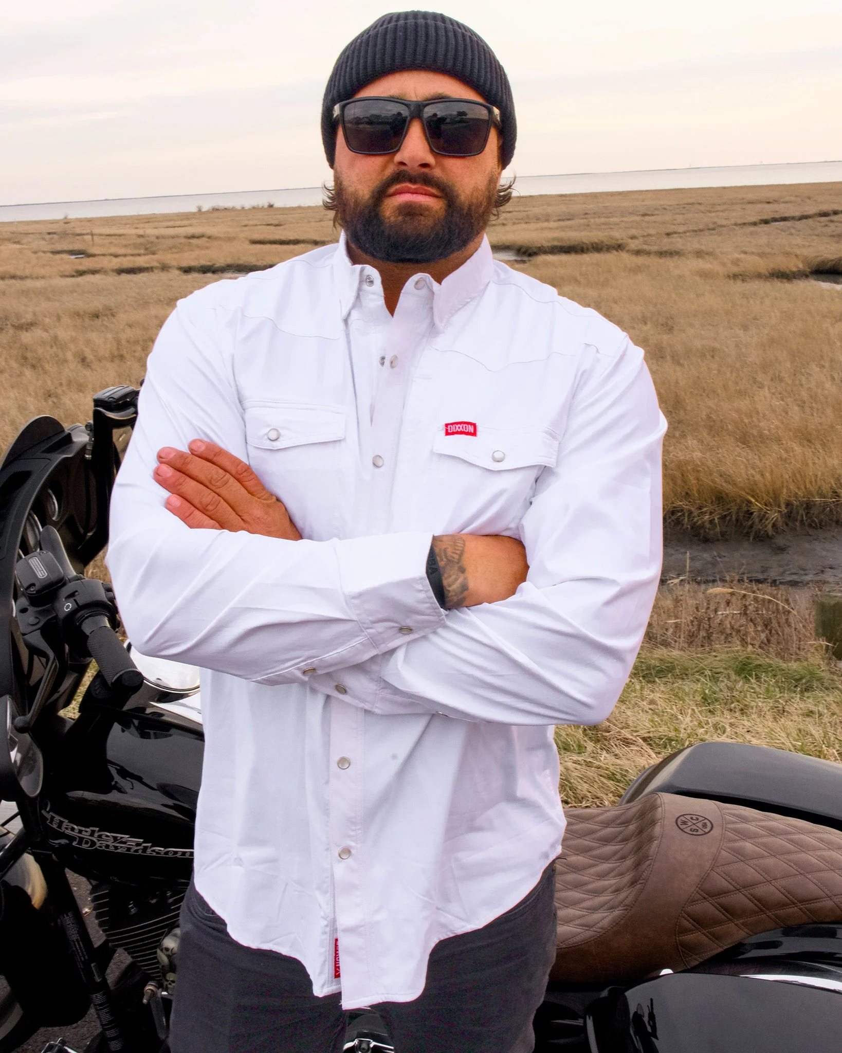 Outdoorsman Performance Long Sleeve - White - Image 2