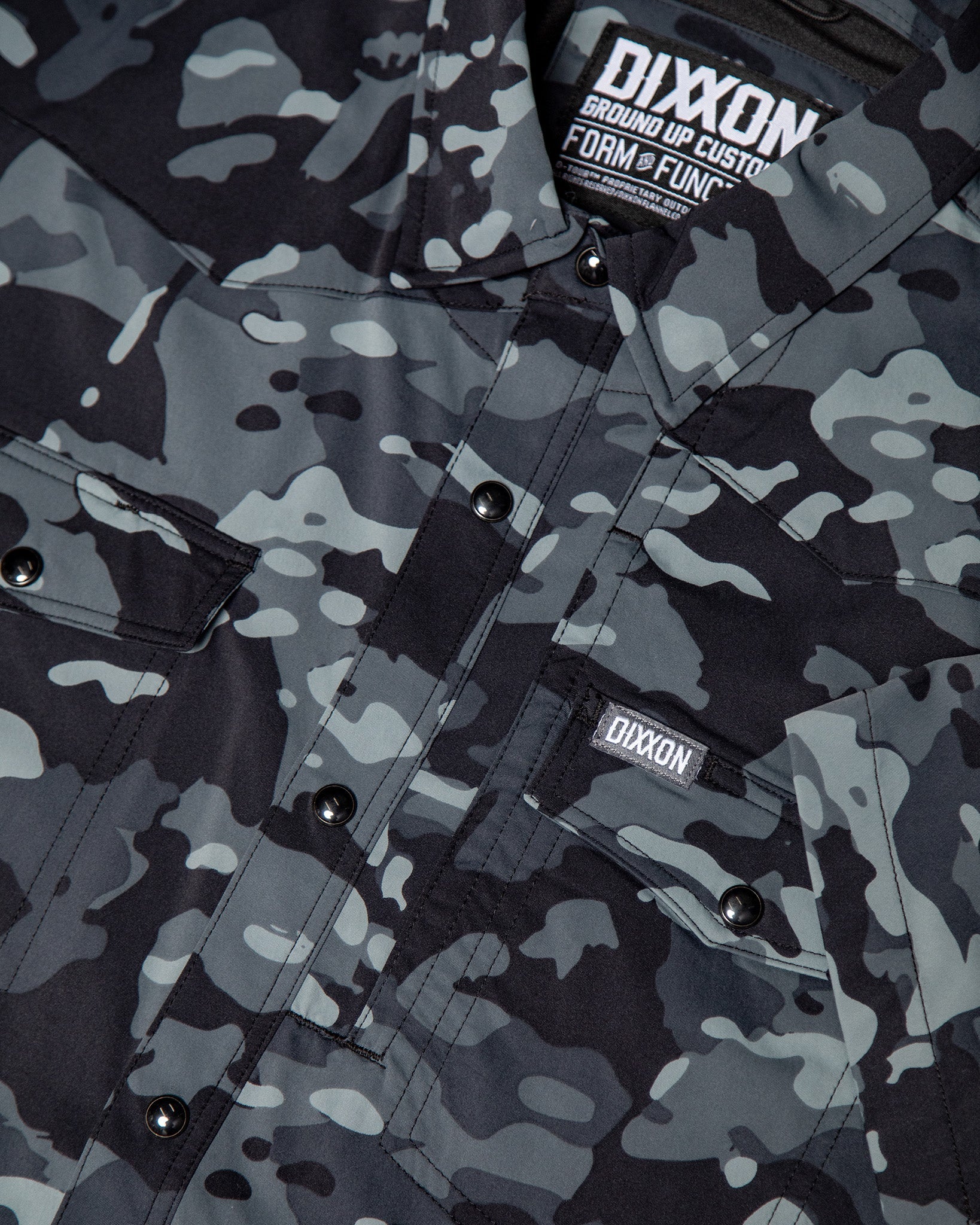 Outdoorsman Performance Short Sleeve - Black Camo - Image 6