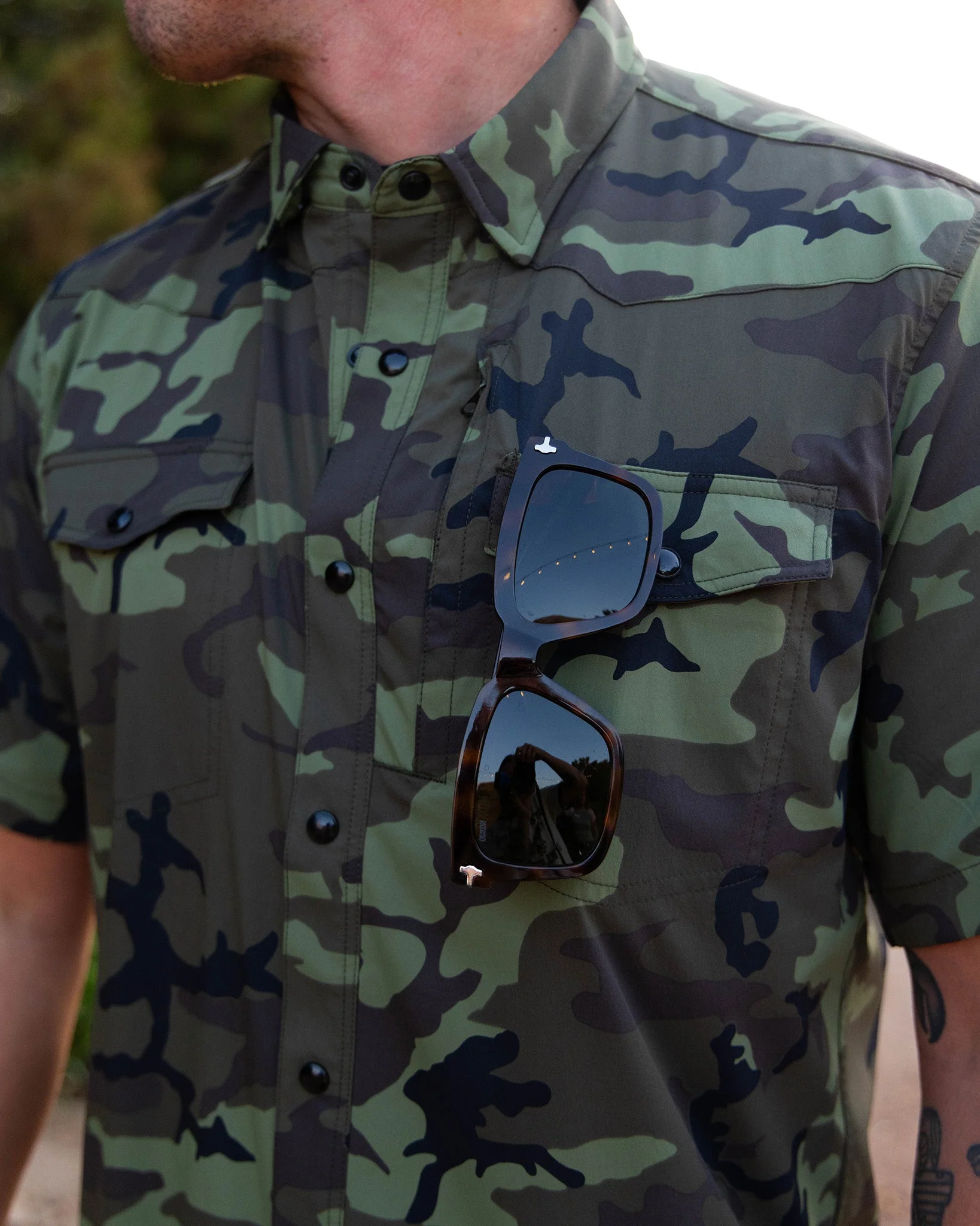 Outdoorsman Performance Short Sleeve - Camo - Image 4
