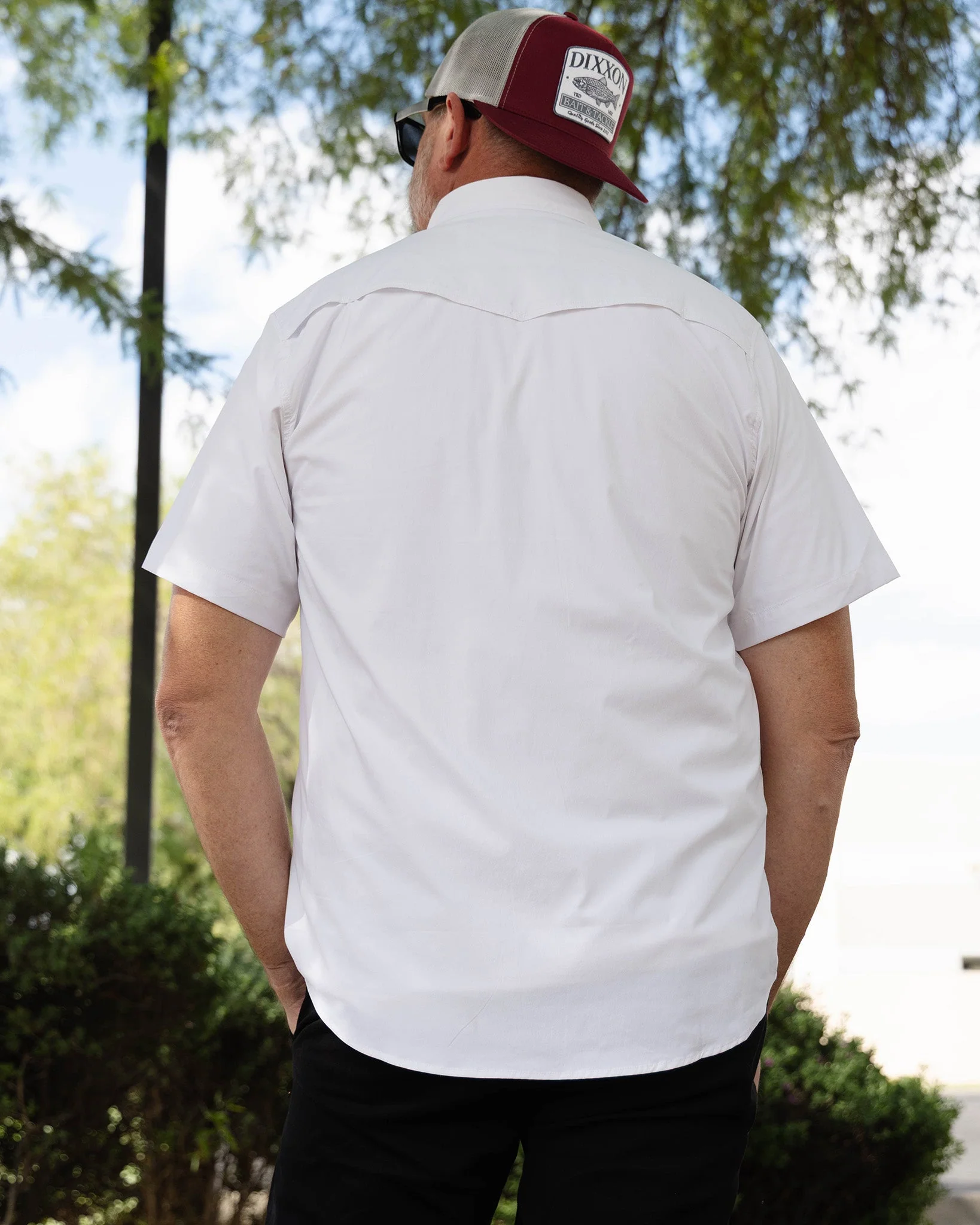 Outdoorsman Performance Short Sleeve - White - Image 3