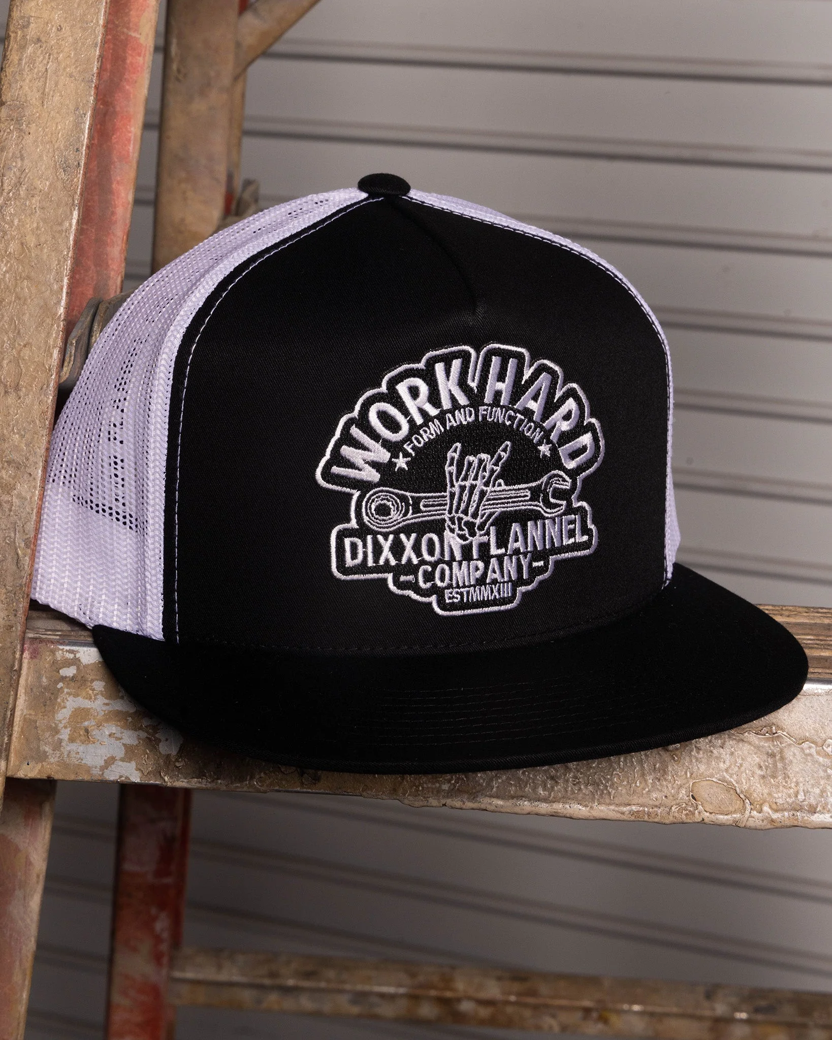 Overtime Flat Bill Trucker Snapback - Image 4