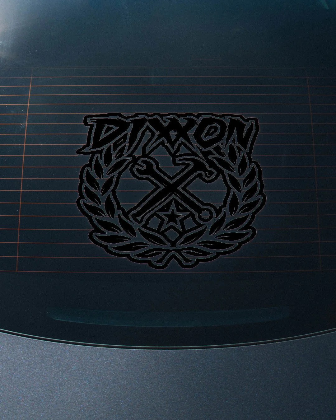 Party Crest Die Cut Sticker - 14" - Image 2