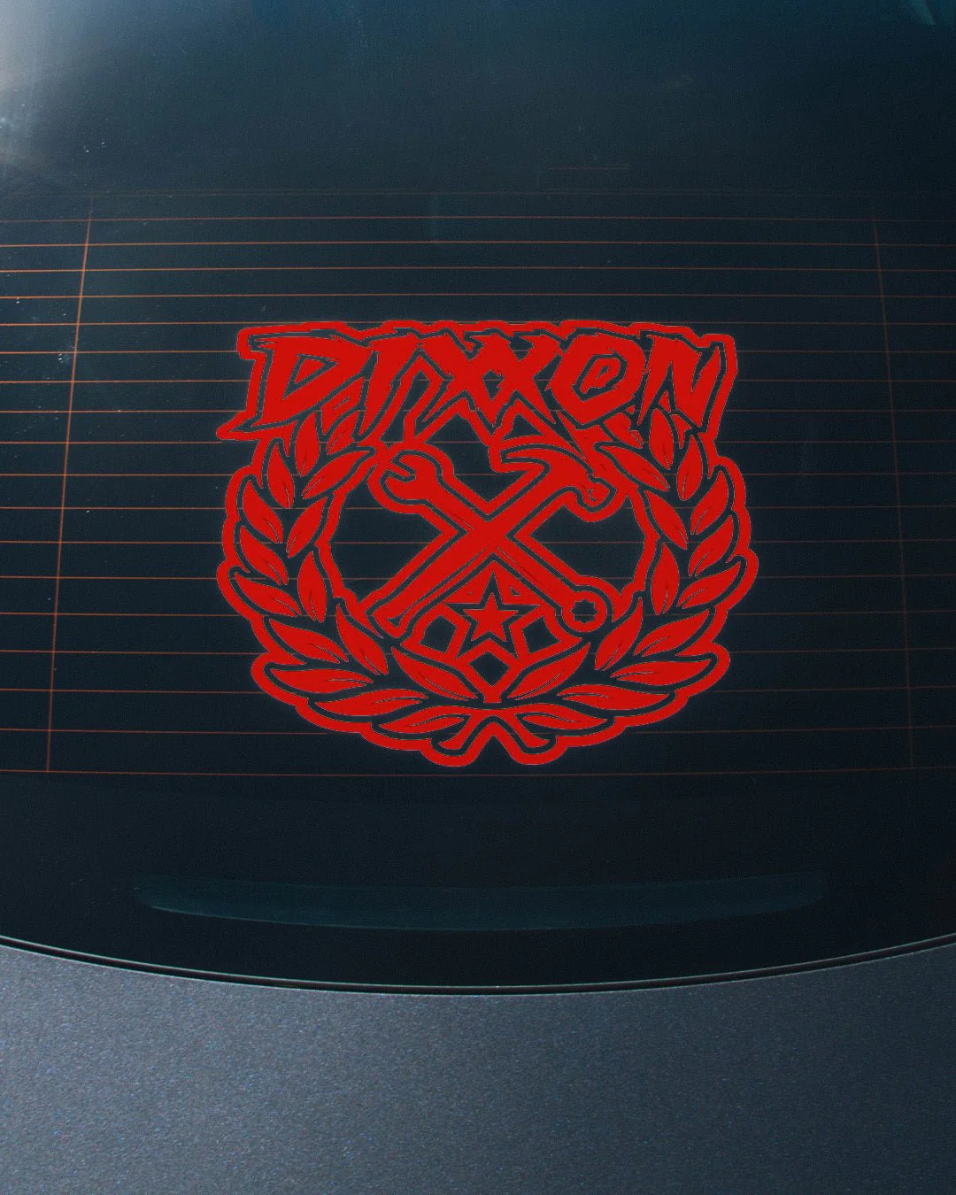 Party Crest Die Cut Sticker - 14" - Image 3