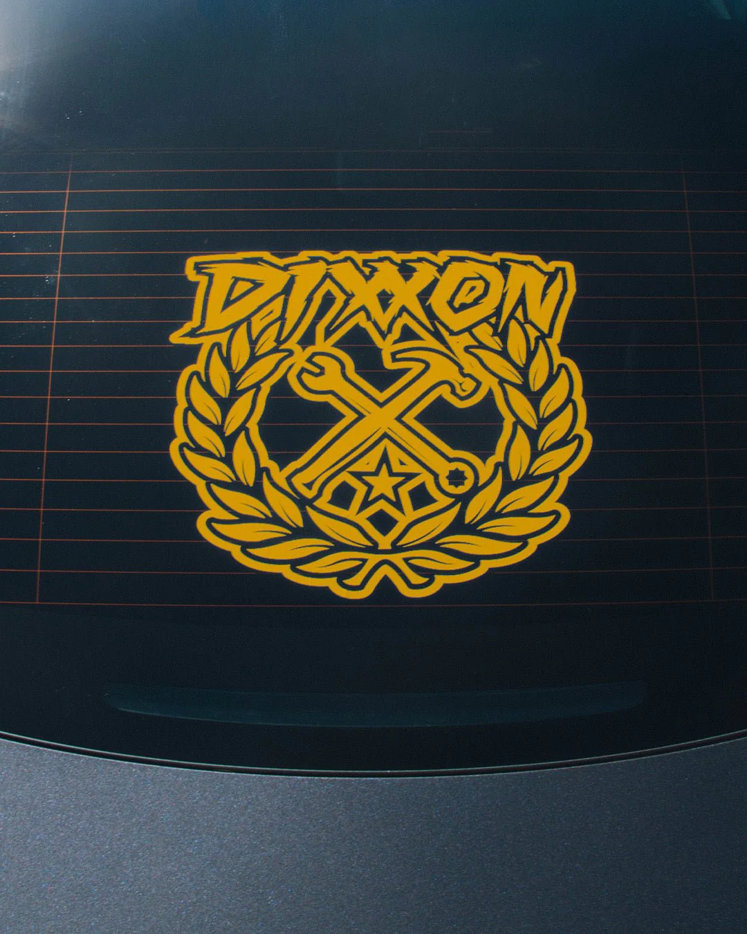Party Crest Die Cut Sticker - 14" - Image 6