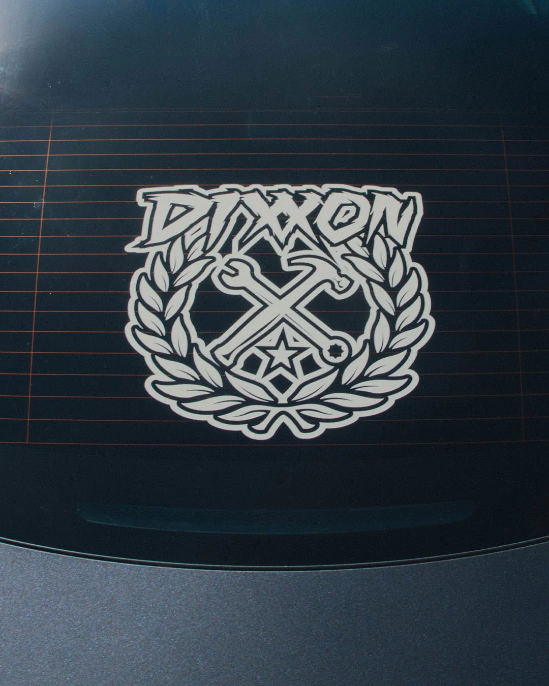 Party Crest Die Cut Sticker - 14" - Image 7