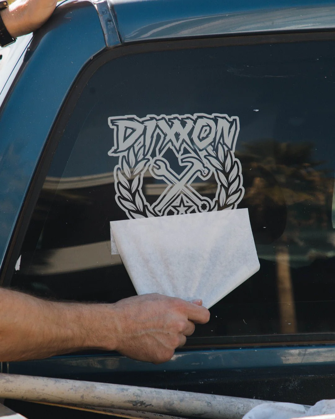 Party Crest Die Cut Sticker - 8" - Image 7