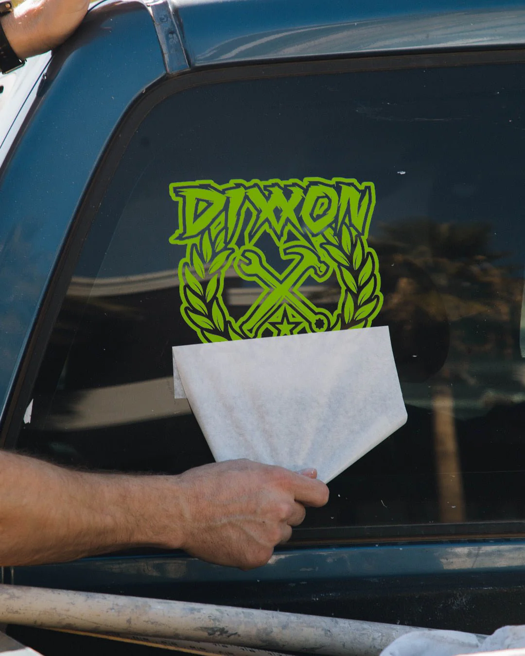 Party Crest Die Cut Sticker - 8" - Image 8