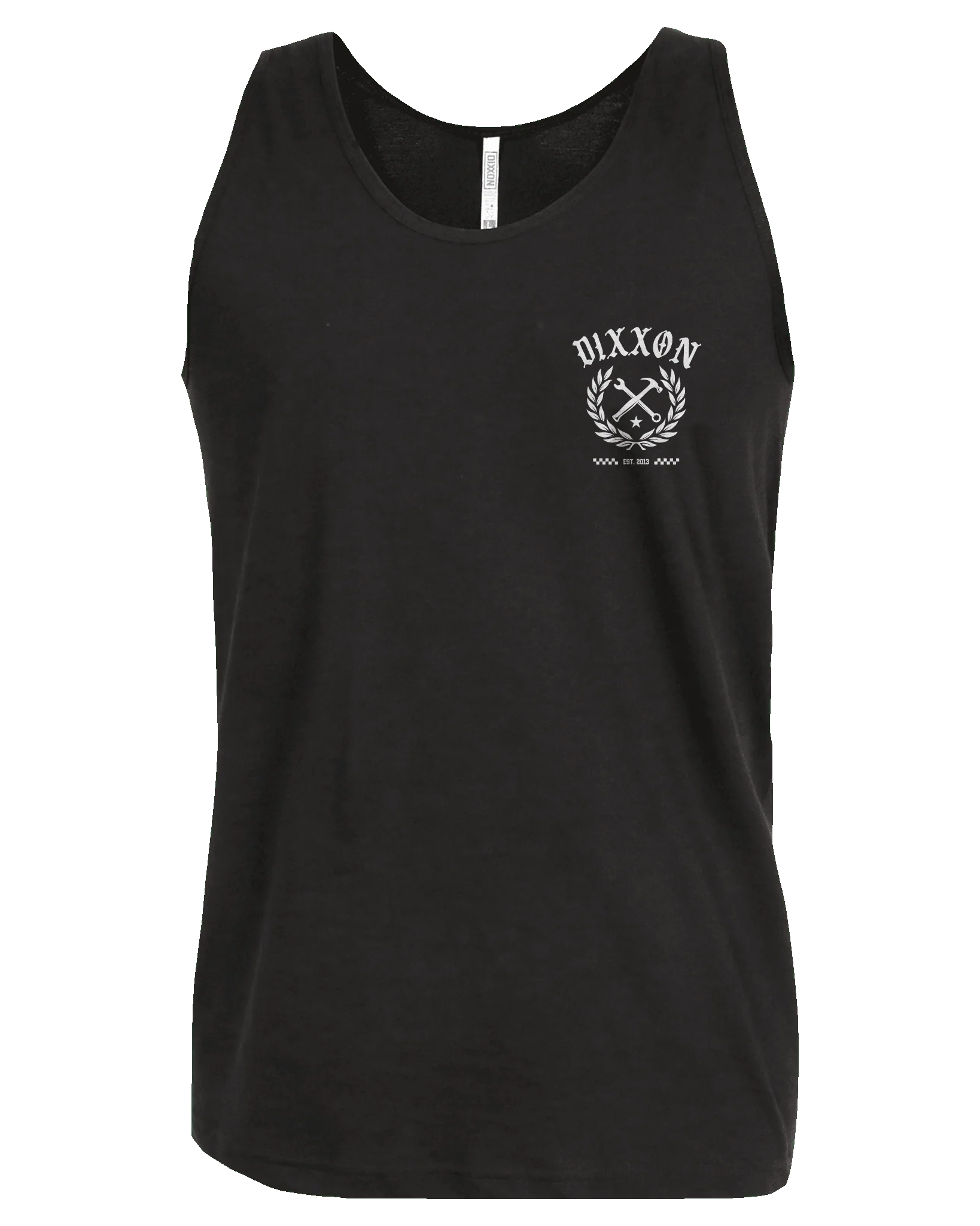 White Cruz Tank - Black - Image 3