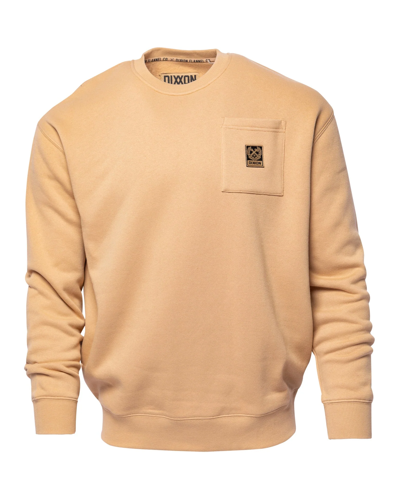 Pocket Crewneck - Khaki - Image 2