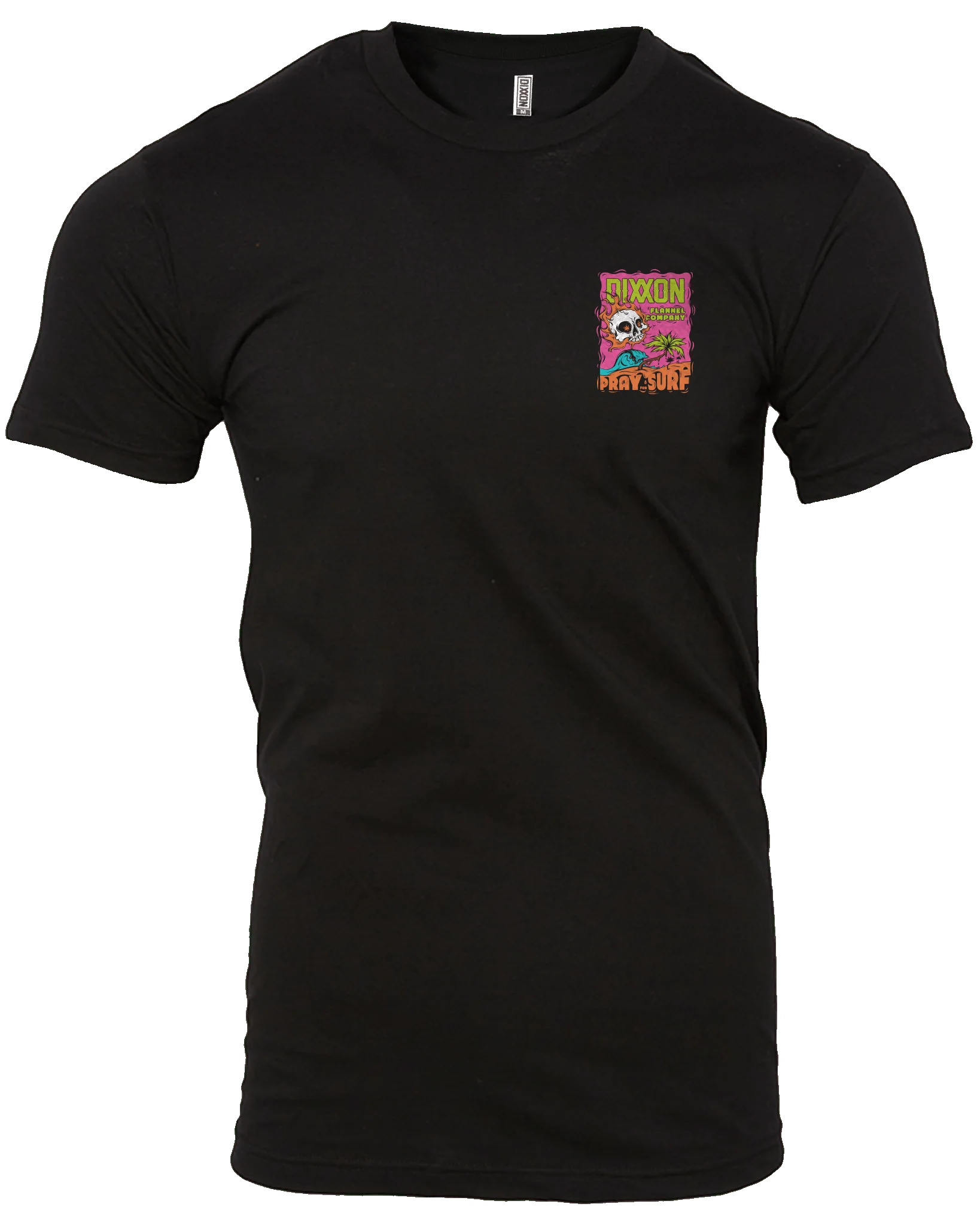 Pray for Surf T-Shirt - Black - Image 3