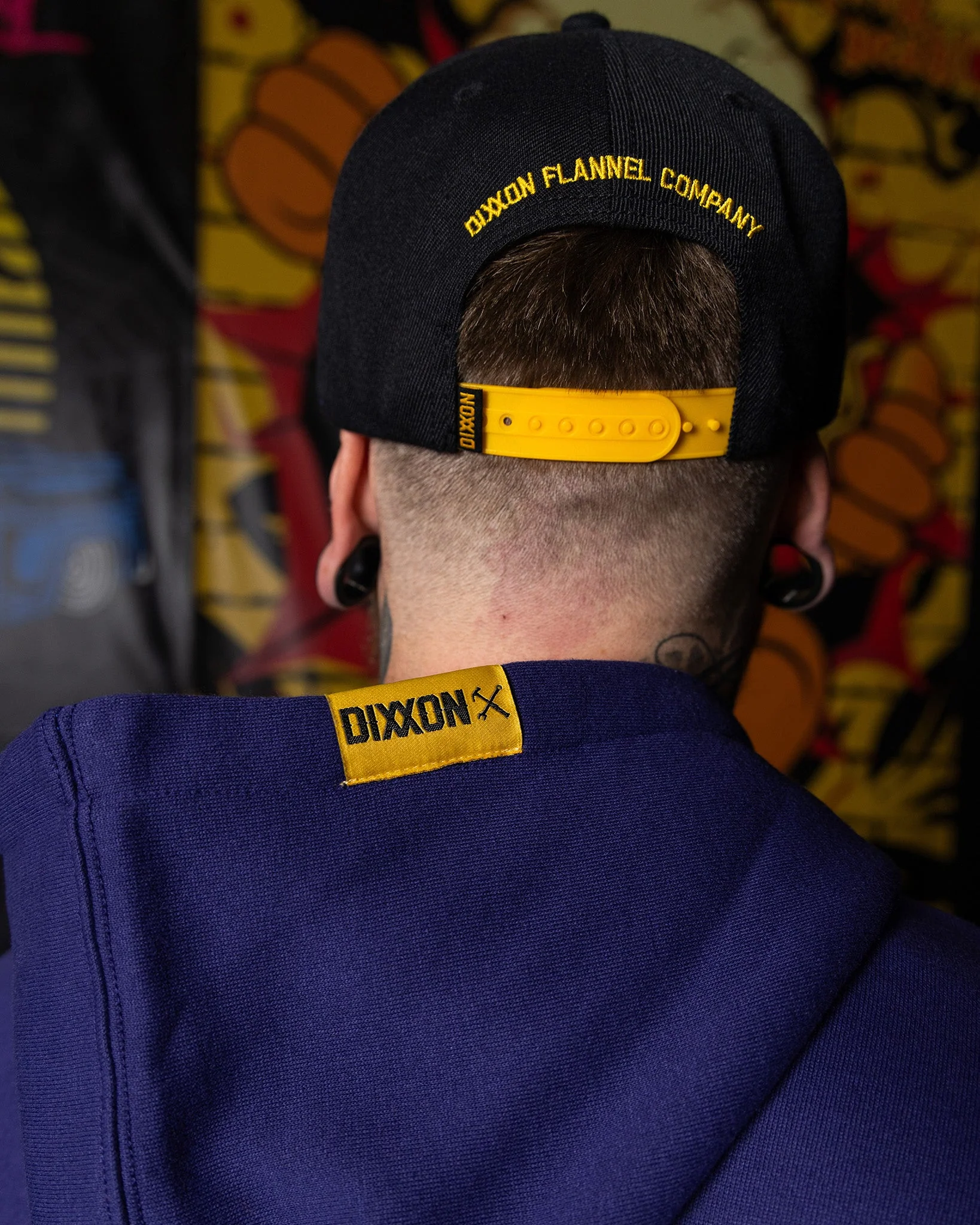 Gold Premium Pullover Hoodie - Navy - Image 5