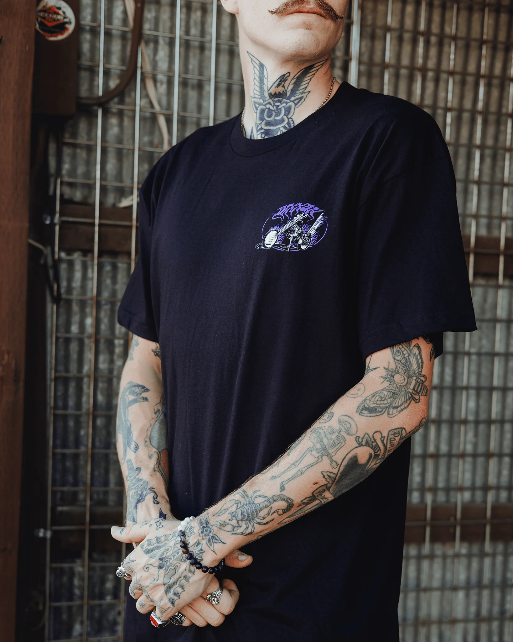 Purps T-Shirt - Black - Image 5