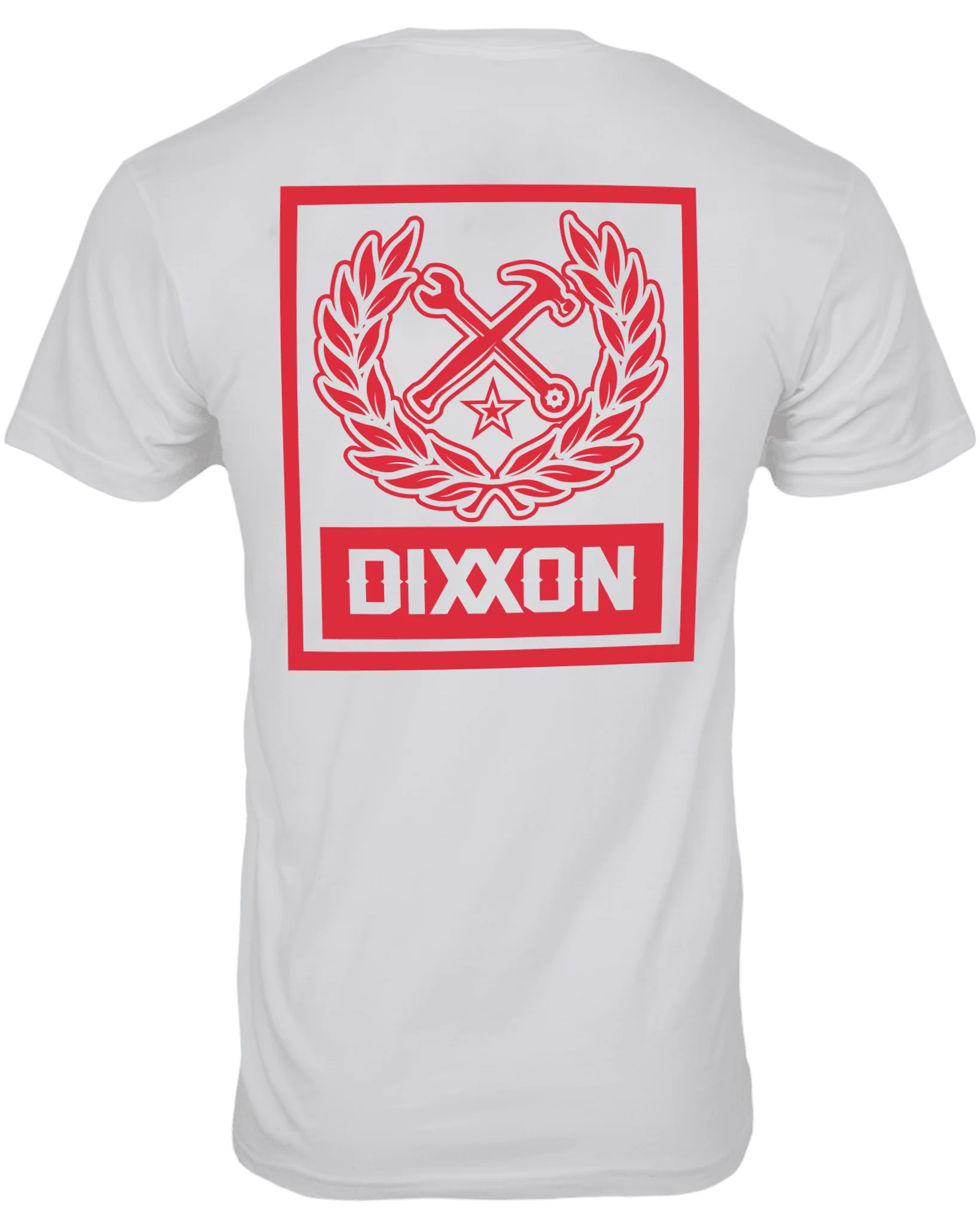 Red Box Crest T-Shirt - White - Image 3