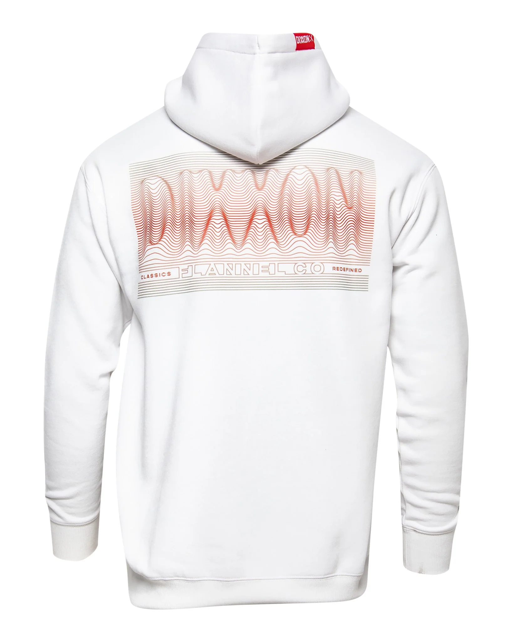 Red Epicenter Zip Up Hoodie - White - Image 2