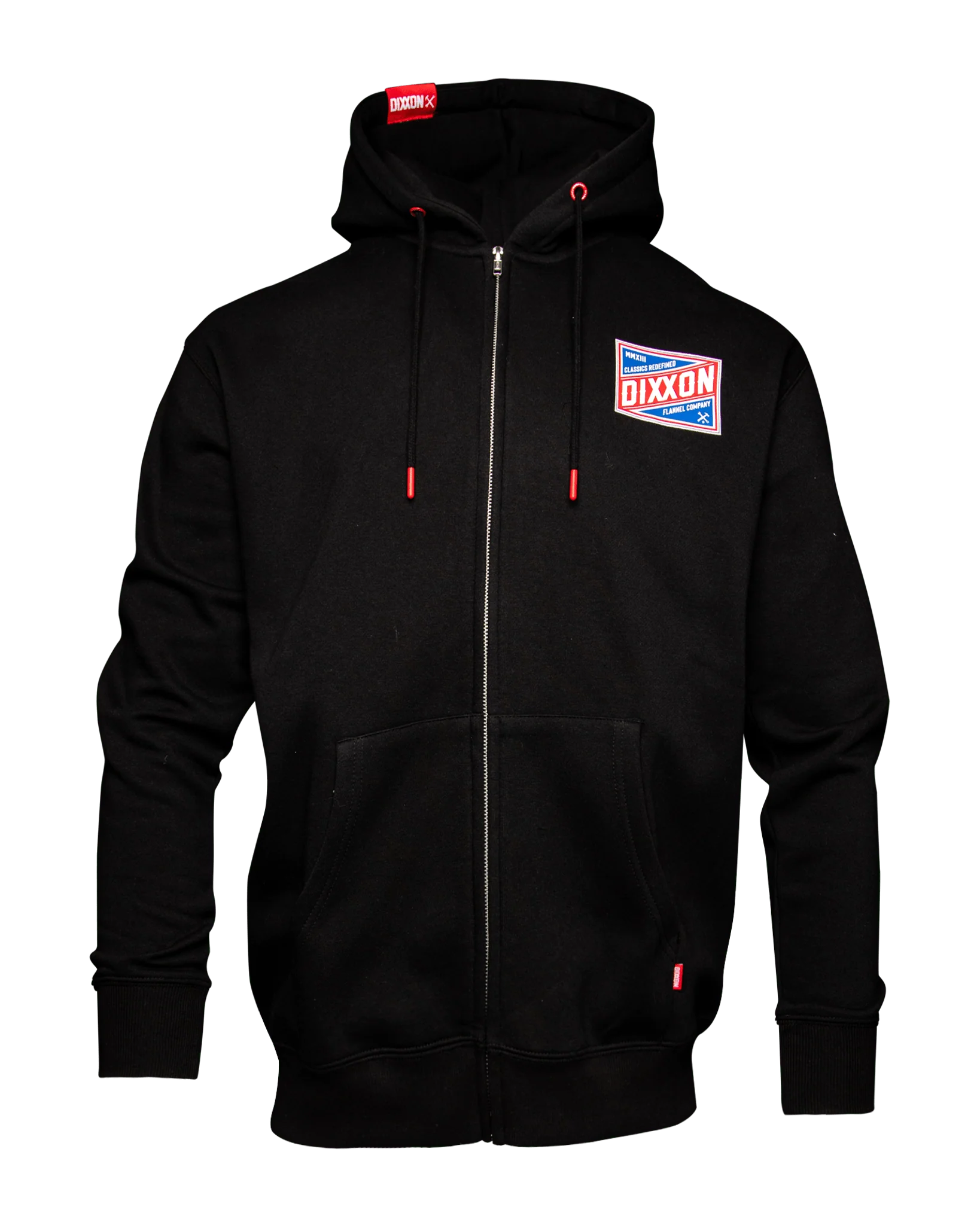 Red, White, & Blue Classics Zip Up Hoodie - Black - Image 3