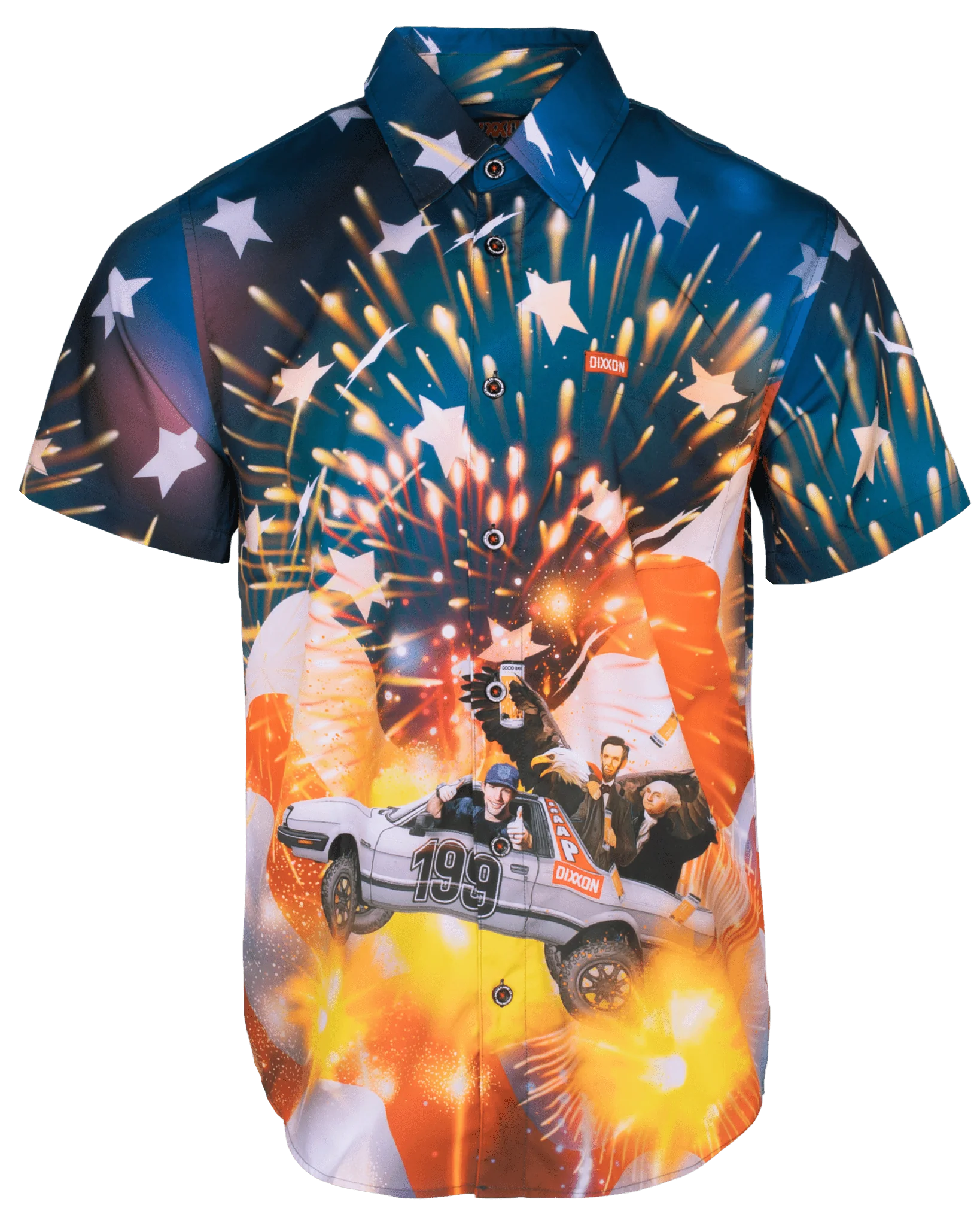 Red, White, & BRAAP Party Shirt - Image 2