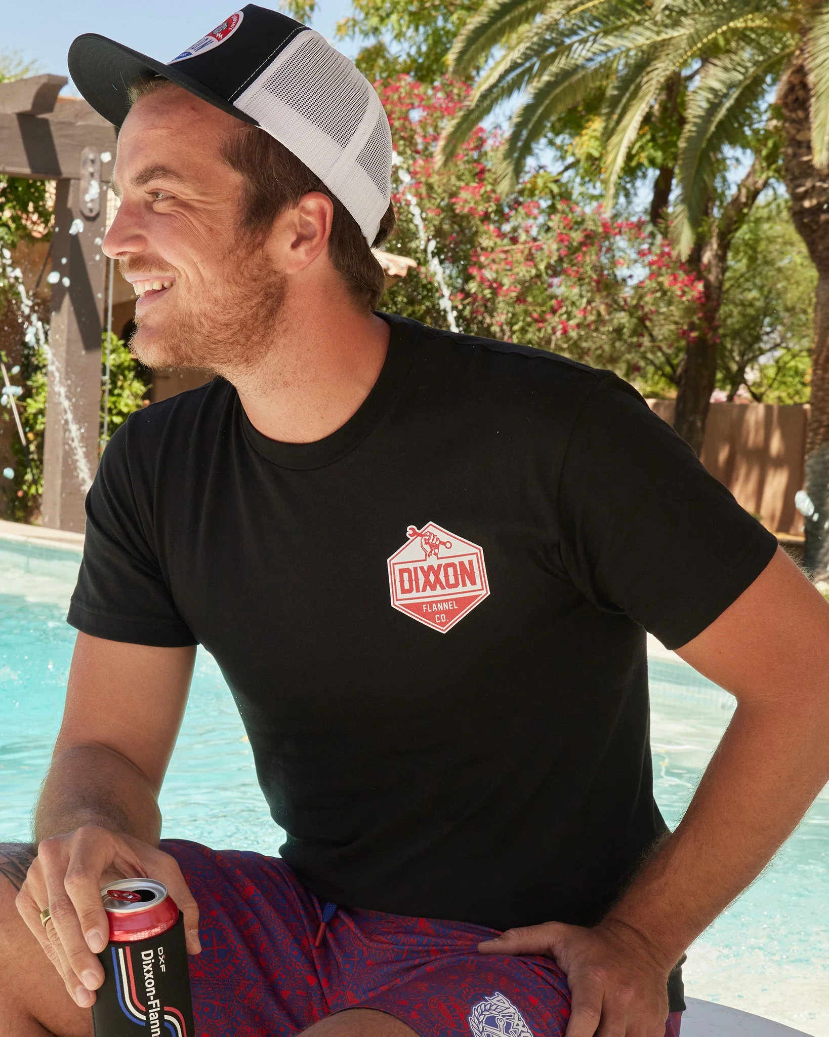 Red & White Working Class T-Shirt - Black - Image 7