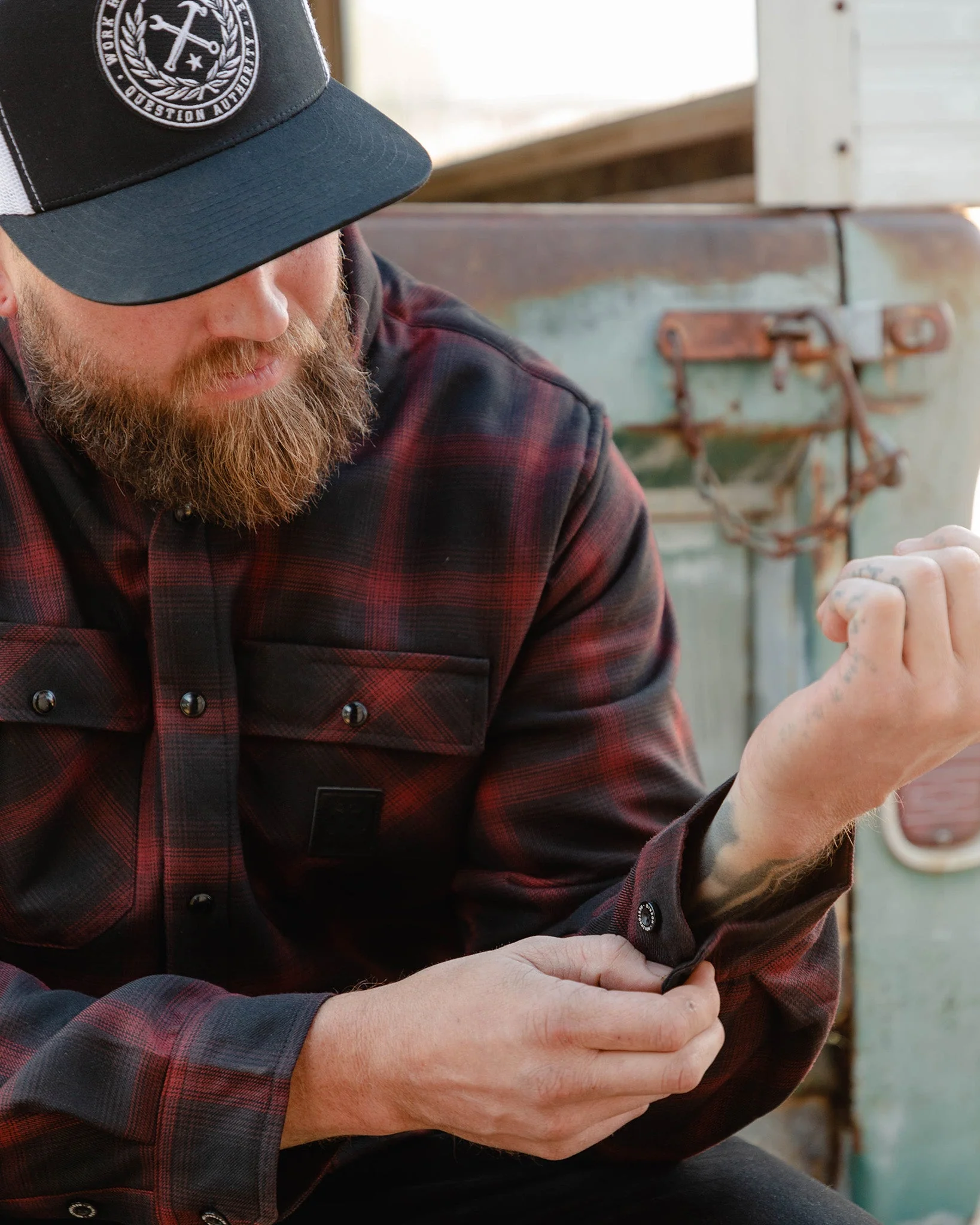 Restoration Sherpa Lined Flannel Jacket - Image 5