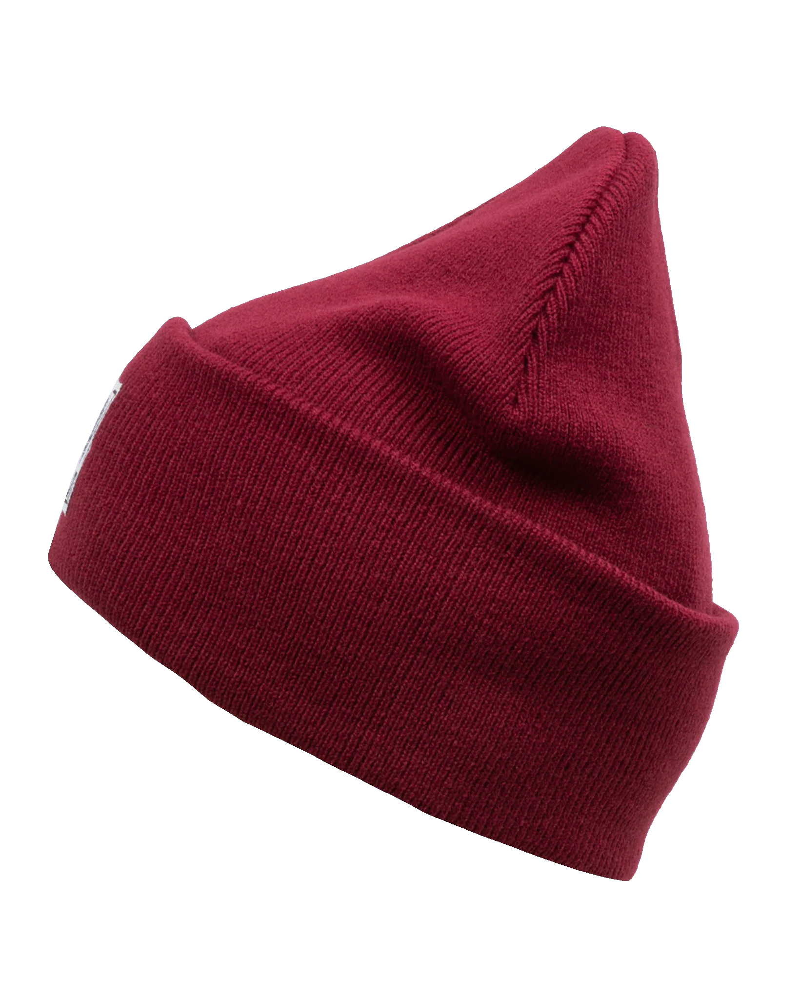 Ribbed Beanie - Maroon - Image 2