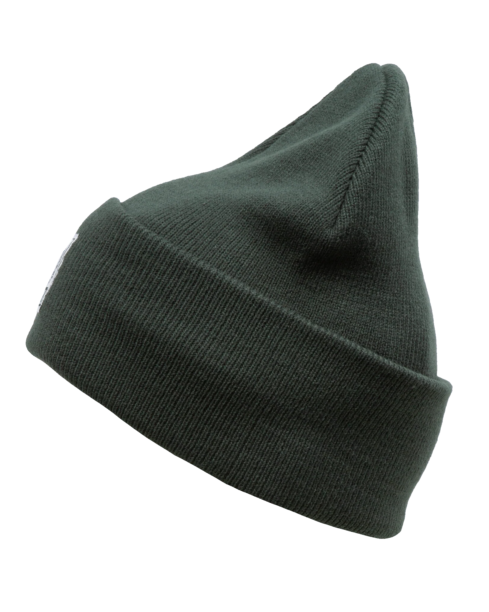 Ribbed Beanie - Pine Green - Image 2