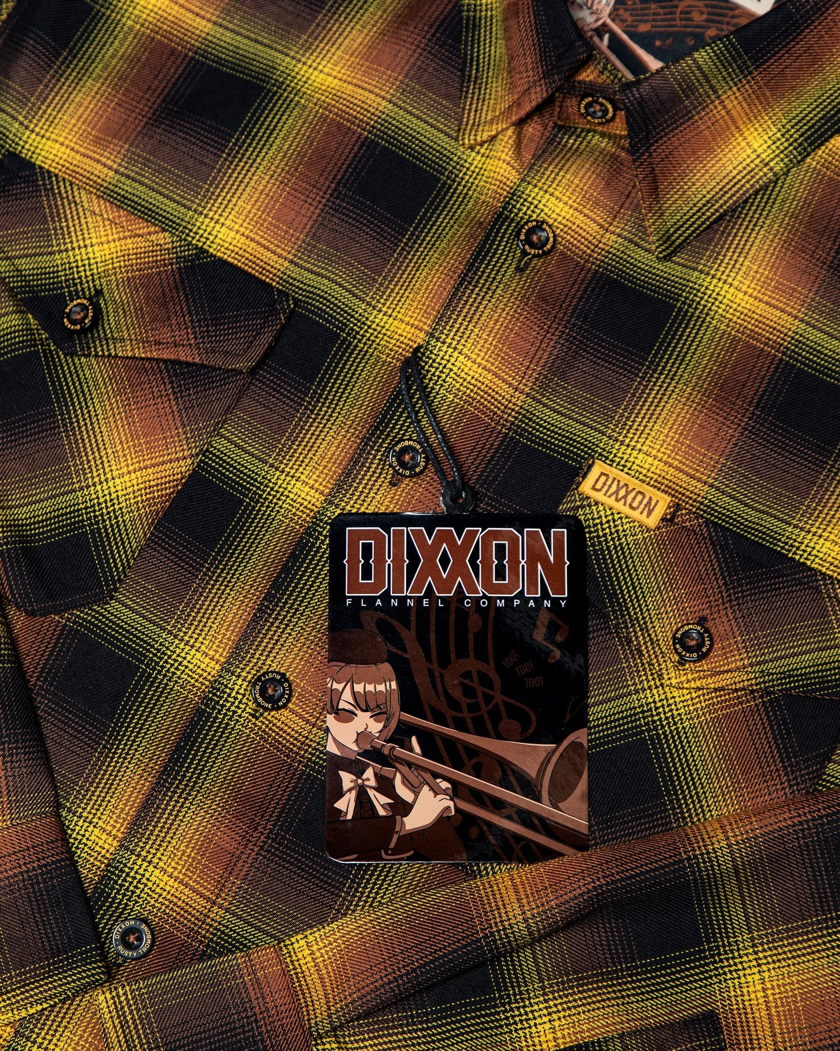 Rusty Trombone Flannel - Image 9