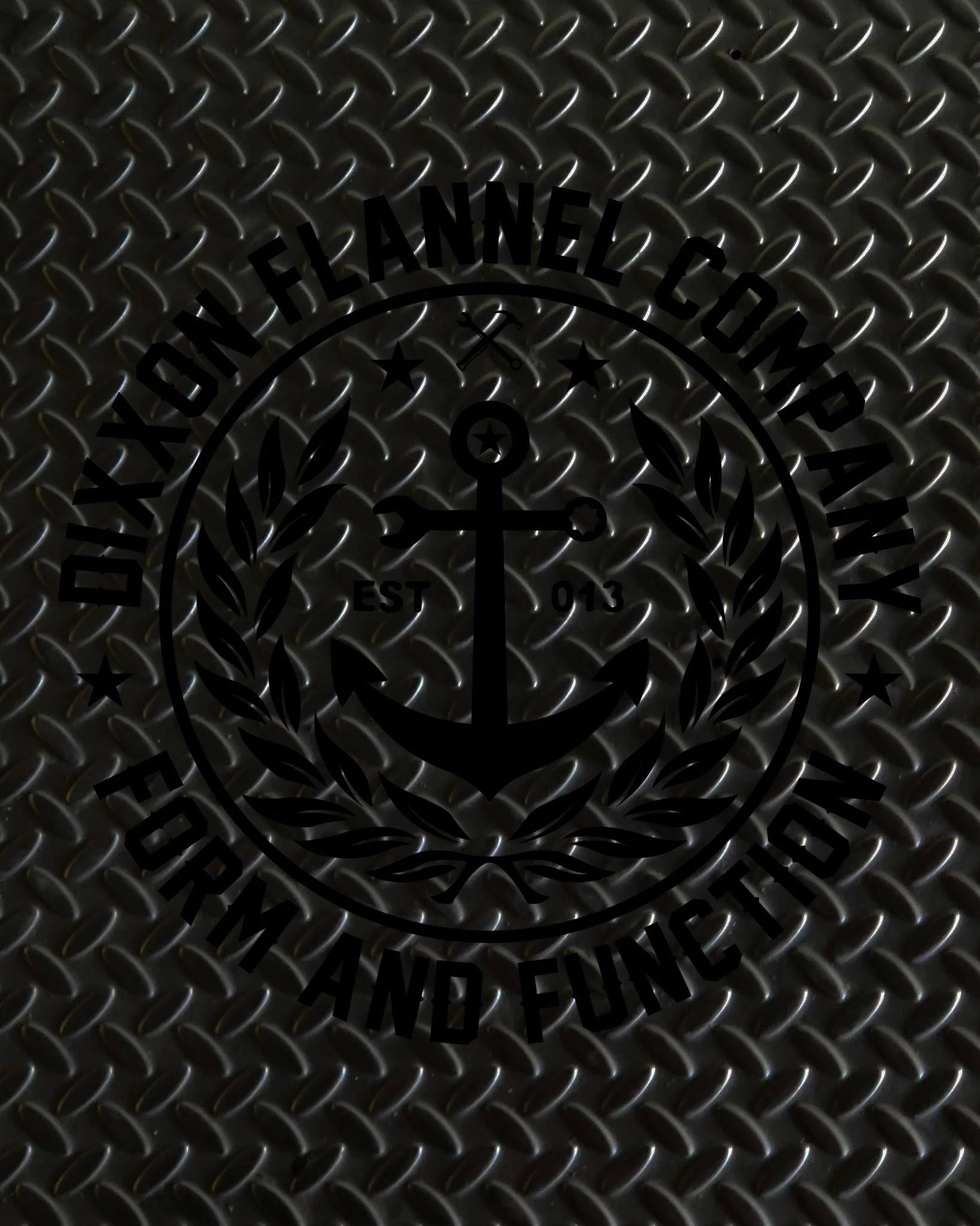 Salty Crest 8" Die Cut Sticker - Image 2