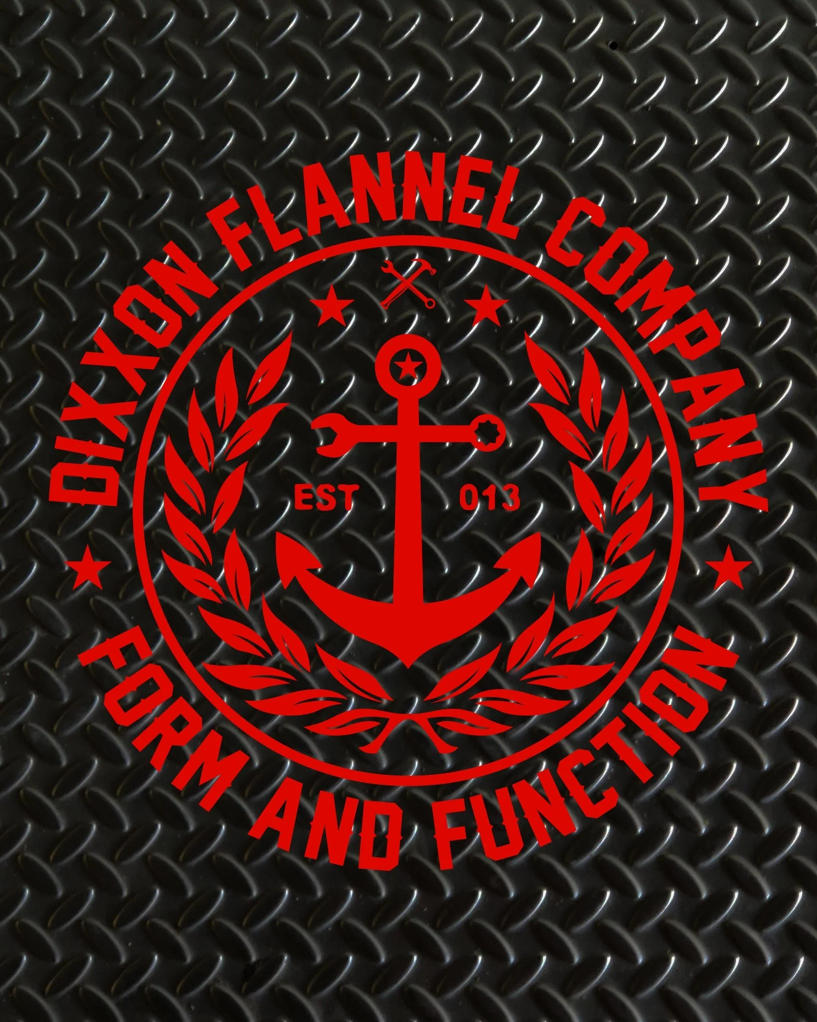 Salty Crest 8" Die Cut Sticker - Image 3